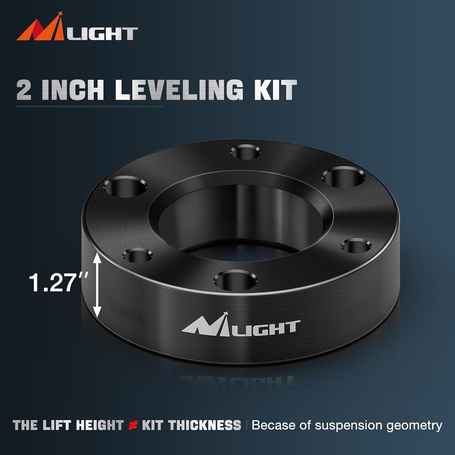 imageNilight 2quot Front Leveling Lift Kit for Dodge Ram 1500 4WD 2006 2007 2008 2009 2010 2011 2012 2013 2014 2015 2016 2017 2018 2019 2020 2021 2022 2023Strut Spacer Suspension Lift KitsDodge Ram 1500 4WD 20062024