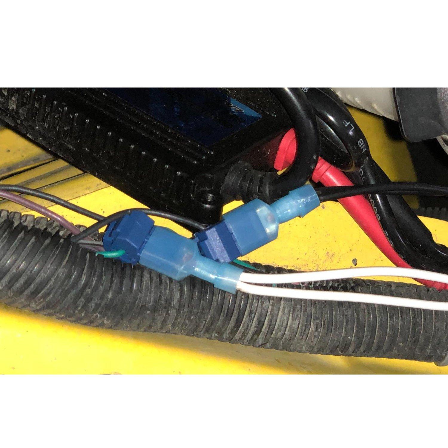 imageNilight 360PCS TTap Wire Connectors SelfStripping Quick Splice Electrical Terminals Insulated Male Disconnect Spade Assortment Kit with Storage Case240 Pcs