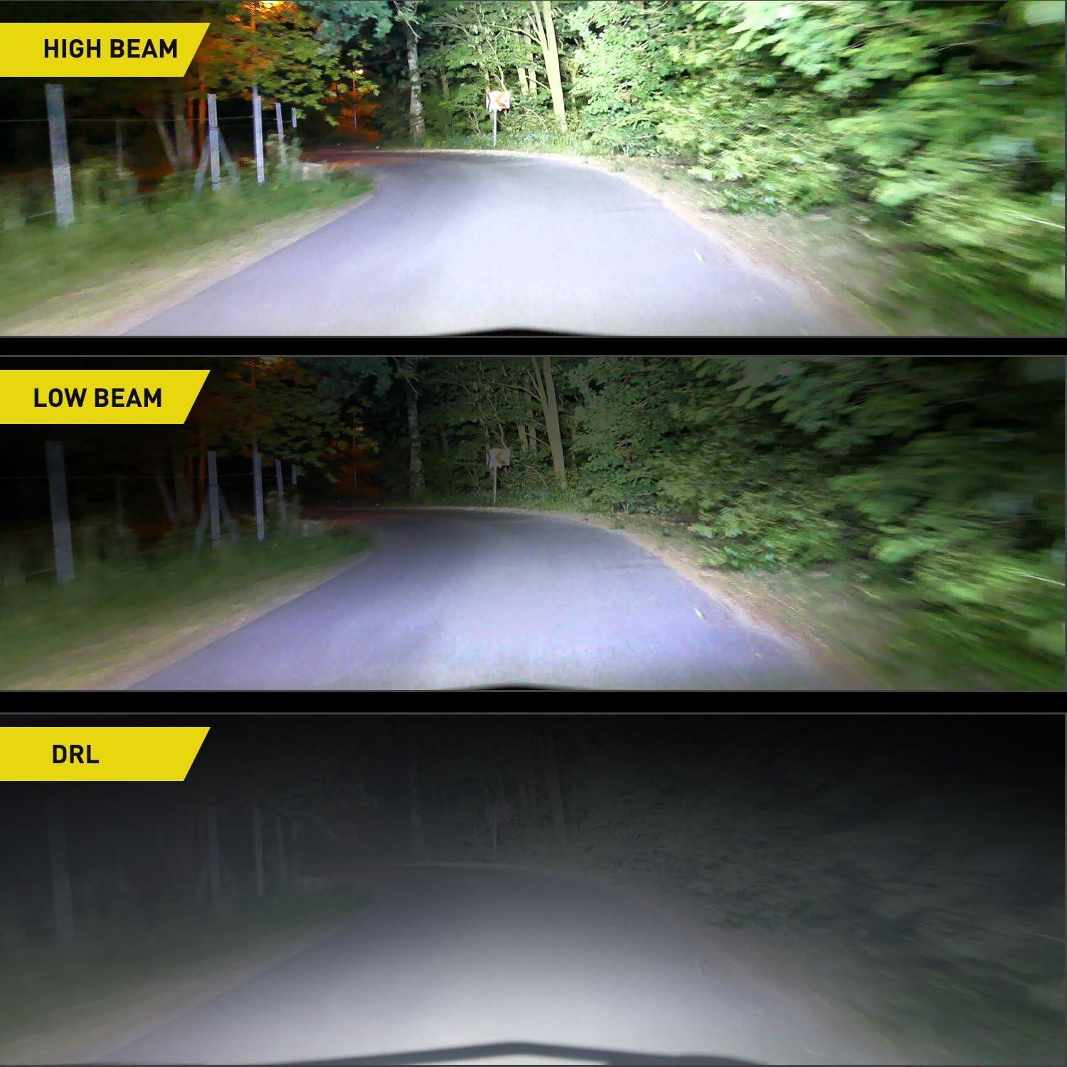 imageNilight 4x6 Inch LED Headlights 45W HiLo Sealed Beam Rectangular Headlight Replacement H4651 H4652 H4656 H4666 H6545 Compatible with Chevy Kenworth Peterbil Ford Freightliner OldsmobileSilver 4PCS2Pcs 5x7 Silver w DRL