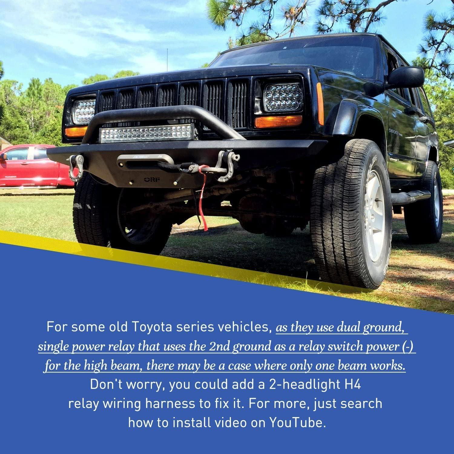 imageNilight 4x6 Inch LED Headlights 45W HiLo Sealed Beam Rectangular Headlight Replacement H4651 H4652 H4656 H4666 H6545 Compatible with Chevy Kenworth Peterbil Ford Freightliner OldsmobileSilver 4PCS2Pcs 5x7 Silver