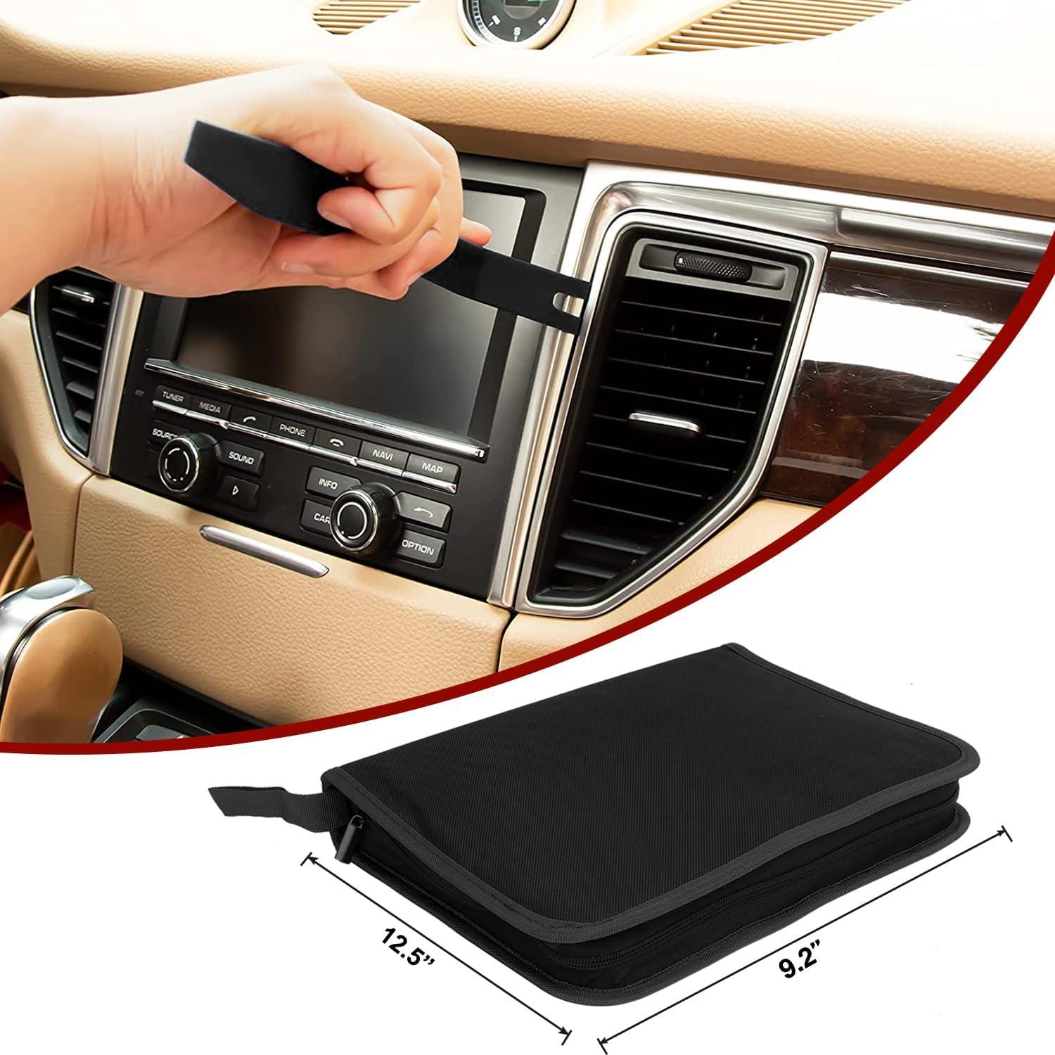 imageNilight 5PCS Auto Trim Removal Tool Set for Car Audio Dash Panel Window Molding Fastener Remover Tool KitBlack