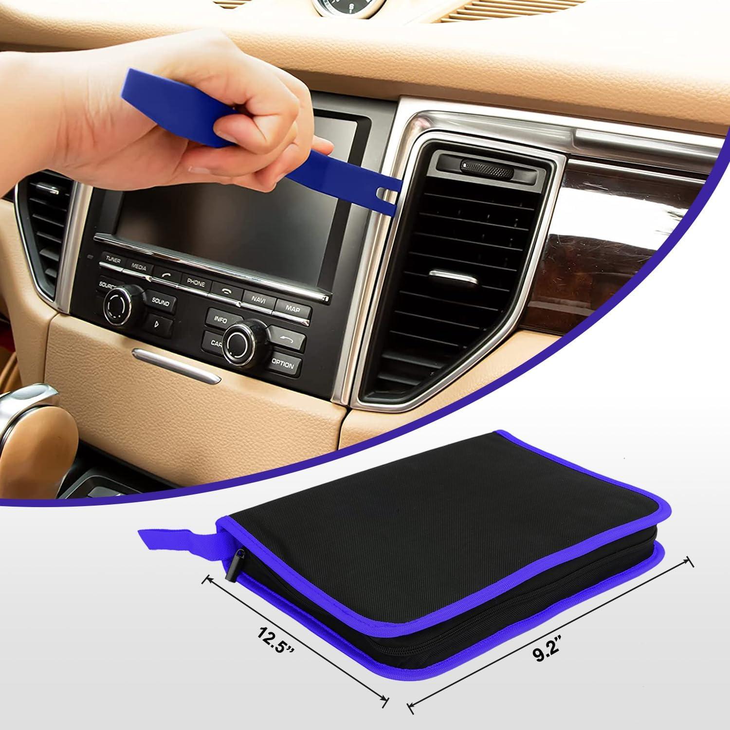 imageNilight 5PCS Auto Trim Removal Tool Set for Car Audio Dash Panel Window Molding Fastener Remover Tool KitBlue