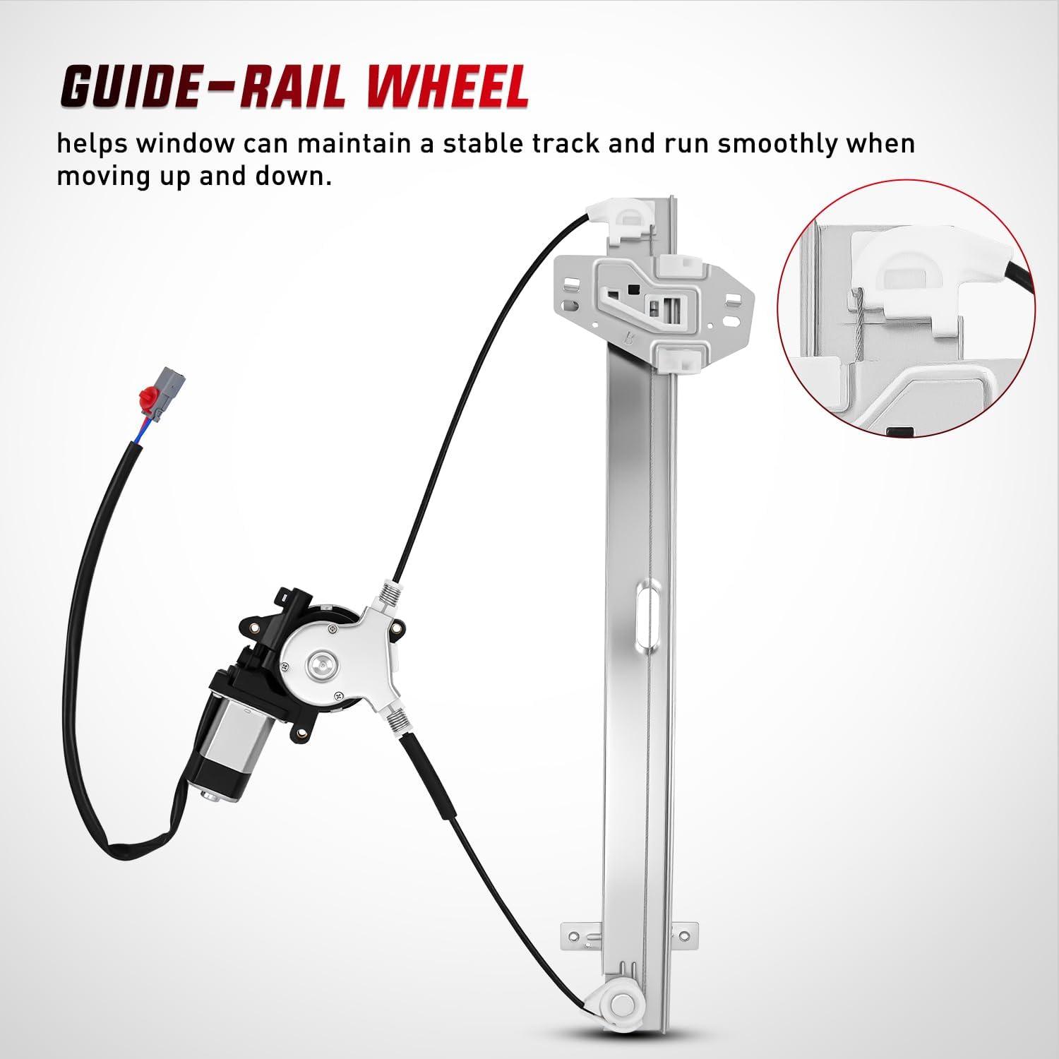 imageNilight 748513 Power Window Regulator and Motor Assembly Rear Passenger Side OE Replacement for Honda Pilot 2003 2004 2005 2006 2007 2008
