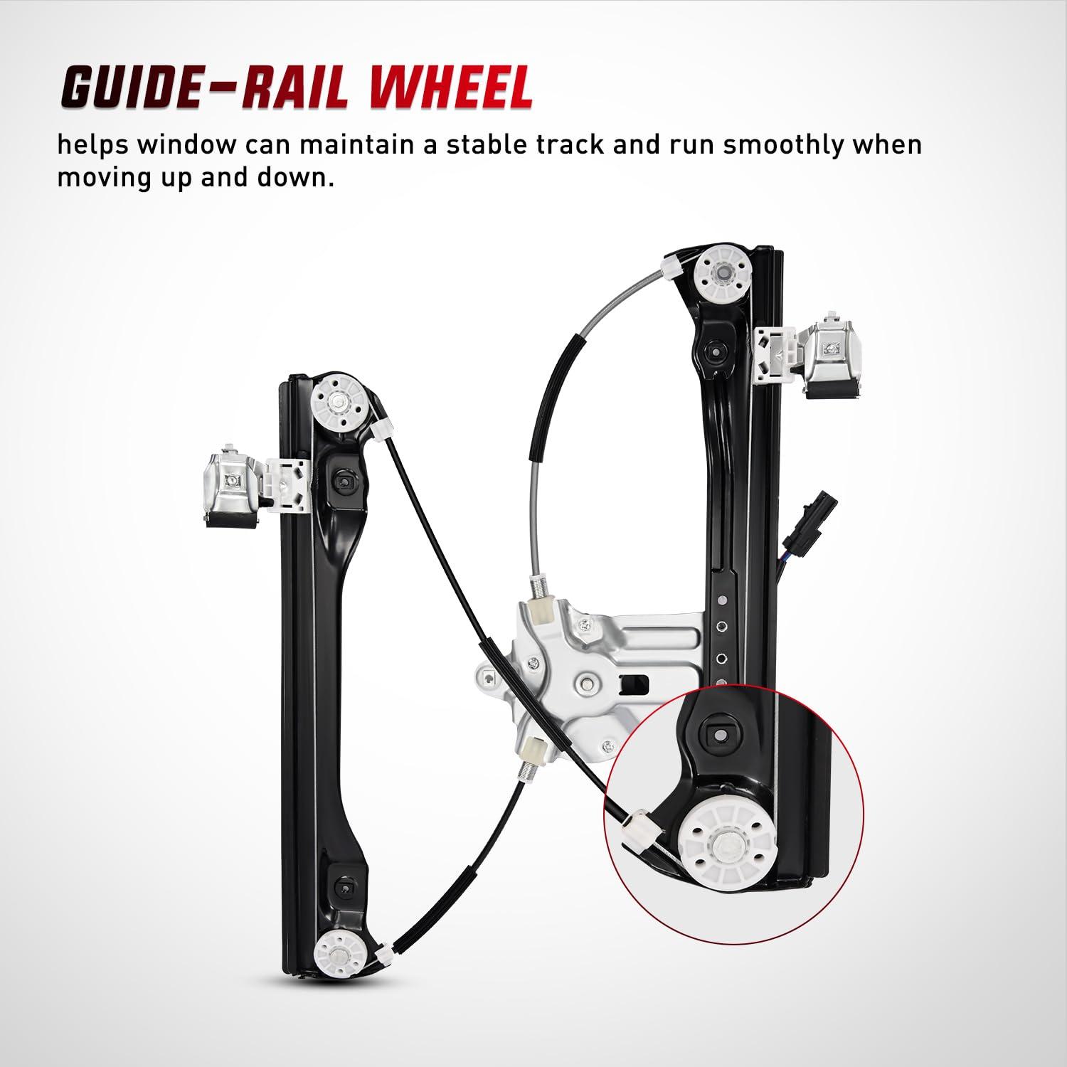 imageNilight 751739 Power Window Regulator with Motor for Front Driver Side Compatible with Chevy Cruze 2012 2013 2014 2015 2016 Chevy Cruze Limited Front Left SideFront Driver