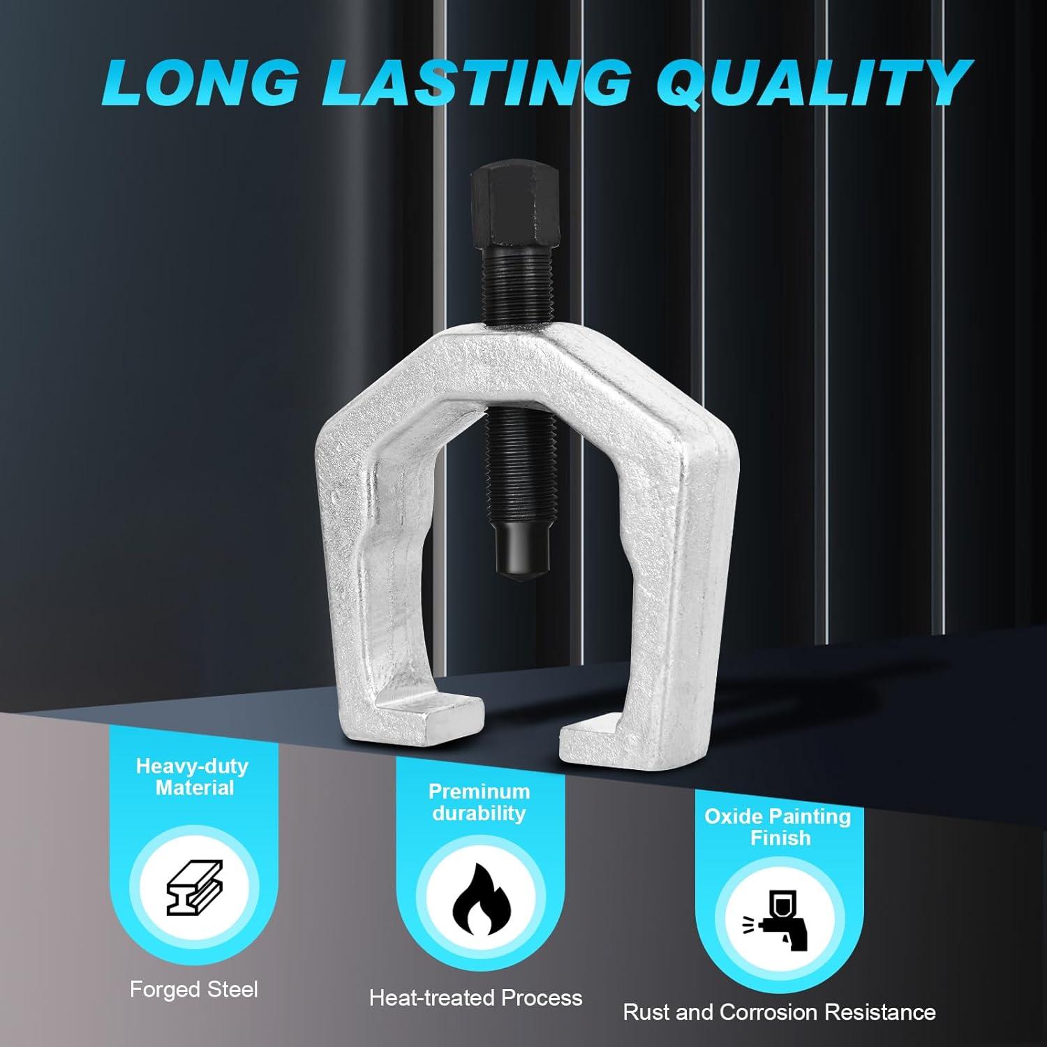 imageNilight Ball Joint Press kit with 4x4 Adapters Ball Joint Remove and Install Tools 10 PCS Ball Joint Service Kit for Most 2WD and 4WD Cars and Light TrucksBall Joint Separator Kit