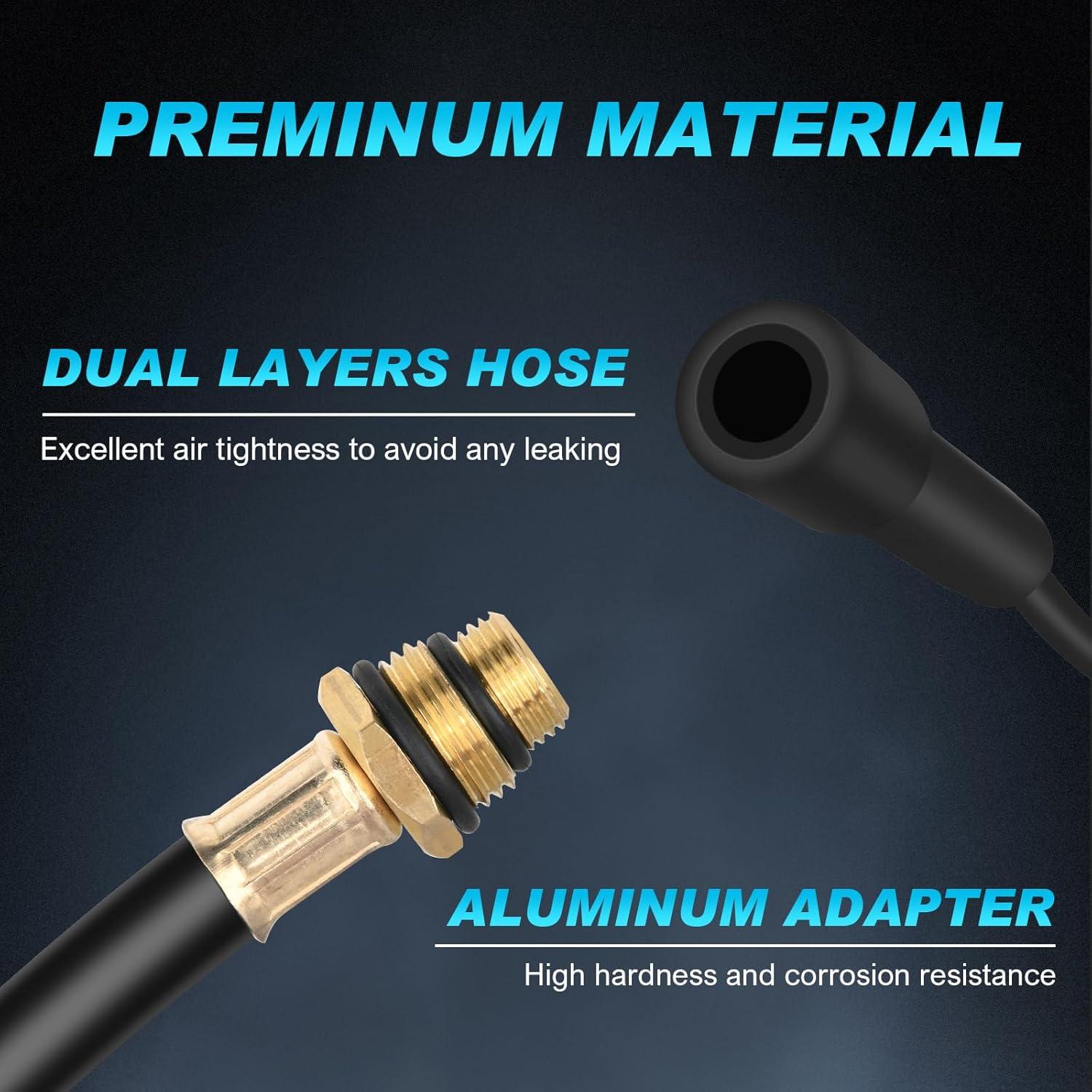 imageNilight Engine Compression Tester Kit 11 PCS with Spark Plug Tester Automotive Cylinder Pressure Gauge Tool Set for Gasoline Engines11pcs