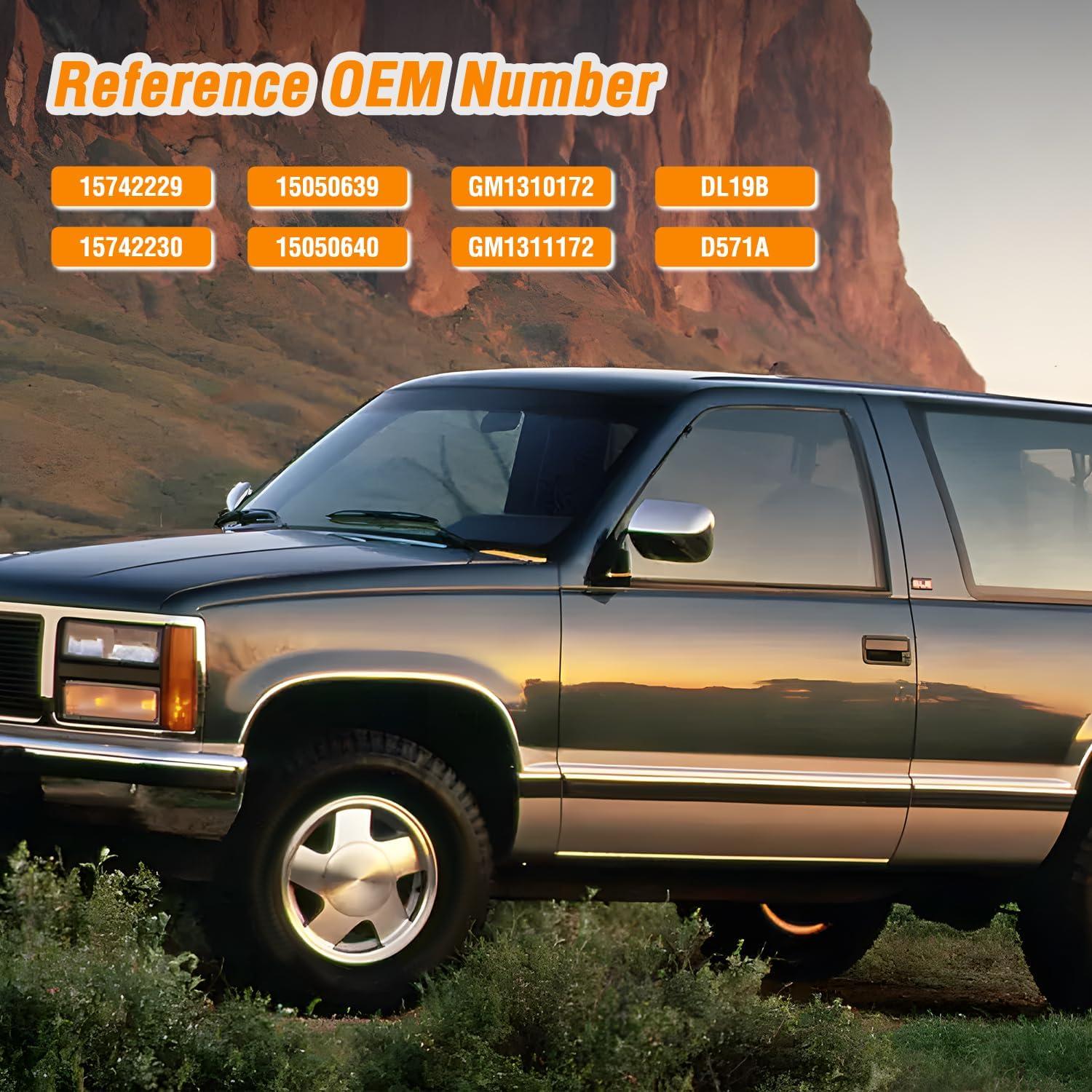 imageNilight Extended Cab Door Handle Left Driver ampamp Right Passenger Rear Car Door Handles Compatible with 1999 00 01 02 03 04 05 06 2007 Chevy Silverado GMC Sierra 1500 2500 3500 Replace157581711575817219881994 Chevy GMC Yukon