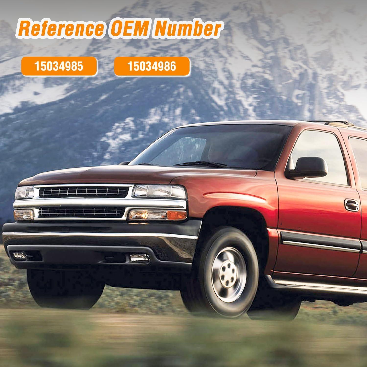 imageNilight Extended Cab Door Handle Left Driver ampamp Right Passenger Rear Car Door Handles Compatible with 1999 00 01 02 03 04 05 06 2007 Chevy Silverado GMC Sierra 1500 2500 3500 Replace157581711575817219992007 Chevy Silverado GMC Sierra Cadillac Suburban