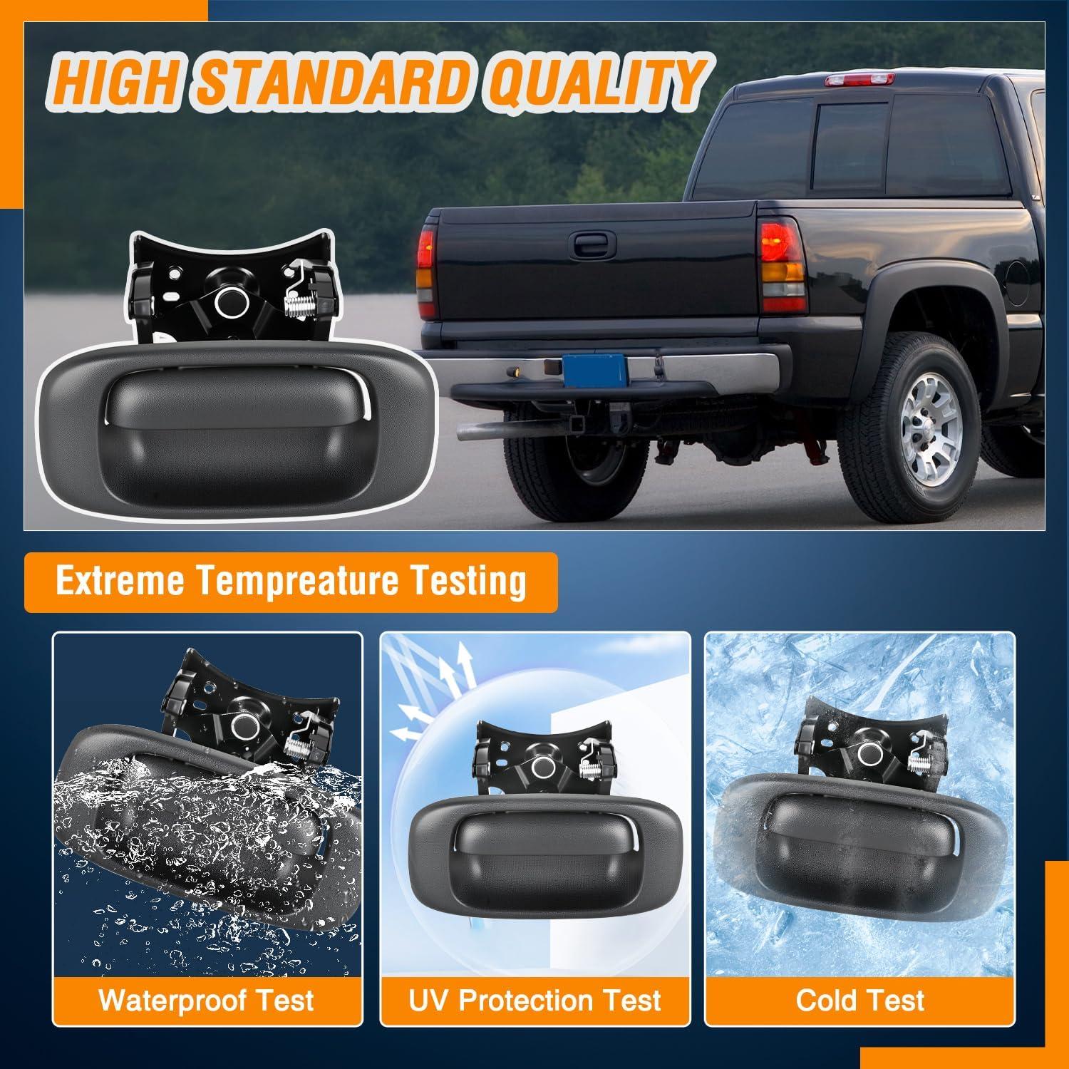 imageNilight Extended Cab Door Handle Left Driver ampamp Right Passenger Rear Car Door Handles Compatible with 1999 00 01 02 03 04 05 06 2007 Chevy Silverado GMC Sierra 1500 2500 3500 Replace157581711575817219992007 Chevy Silverado GMC Sierra