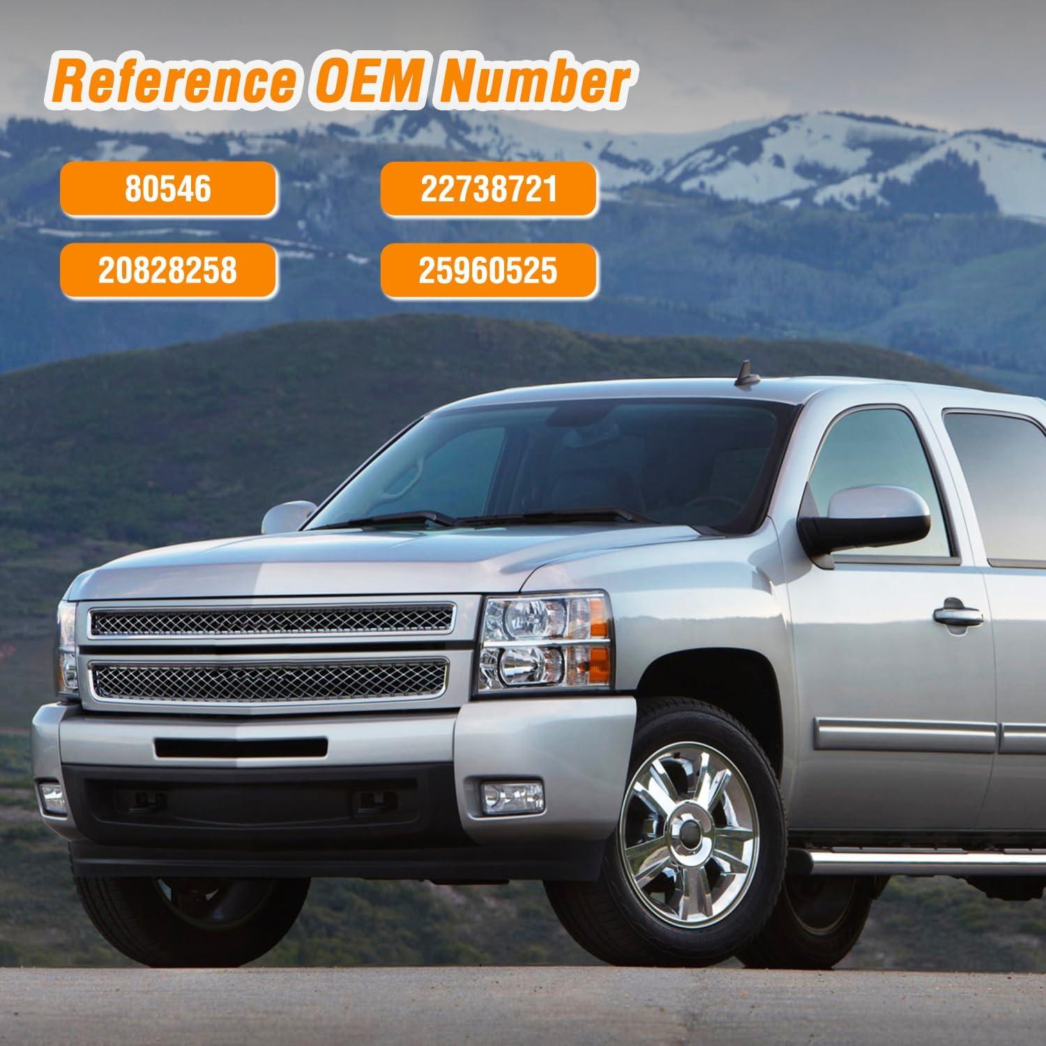 imageNilight Extended Cab Door Handle Left Driver ampamp Right Passenger Rear Car Door Handles Compatible with 1999 00 01 02 03 04 05 06 2007 Chevy Silverado GMC Sierra 1500 2500 3500 Replace157581711575817220072013 Chevy Silverado GMC Sierra Cadillac Suburban