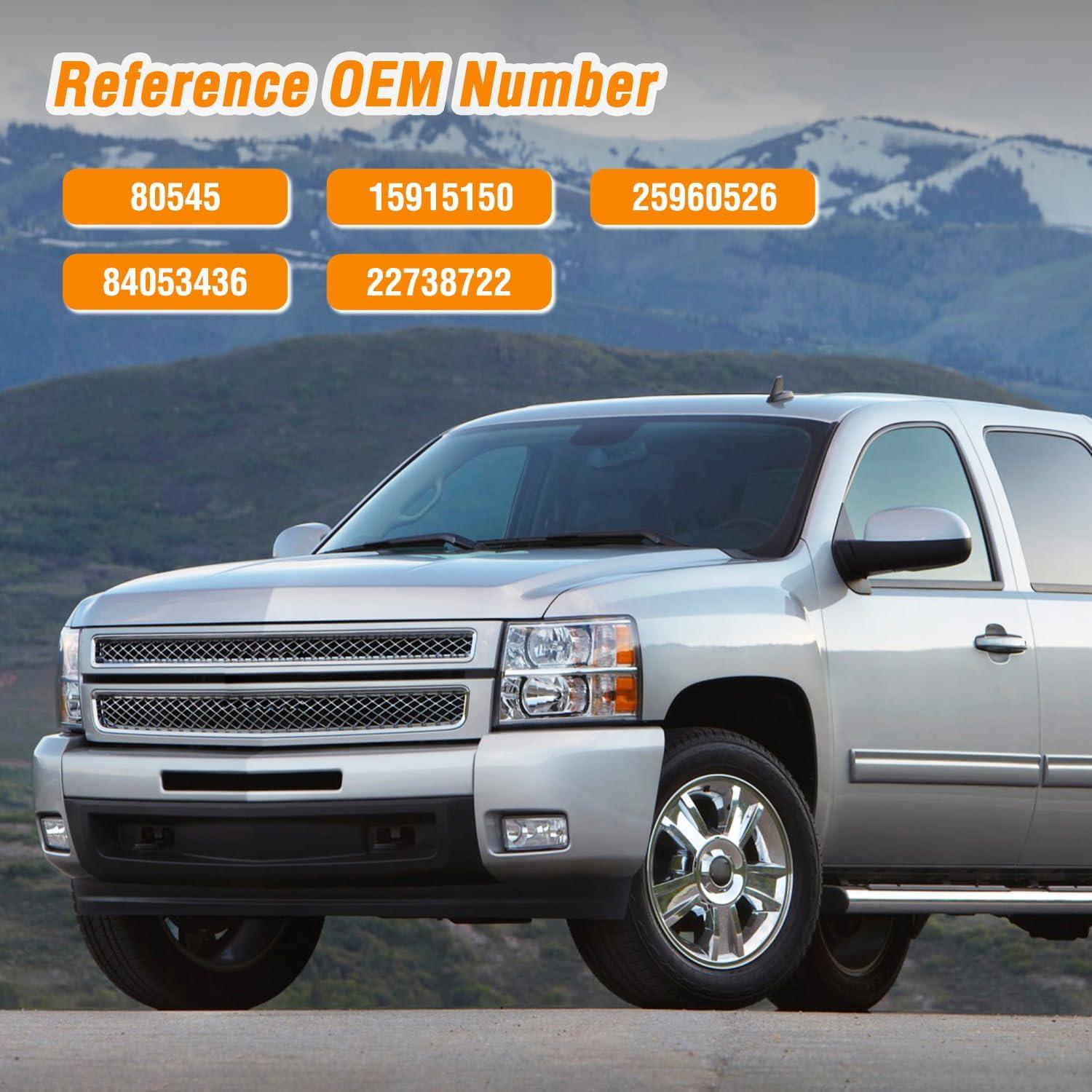 imageNilight Extended Cab Door Handle Left Driver ampamp Right Passenger Rear Car Door Handles Compatible with 1999 00 01 02 03 04 05 06 2007 Chevy Silverado GMC Sierra 1500 2500 3500 Replace157581711575817220072013 Chevy Silverado GMC Sierra Cadillac Suburban