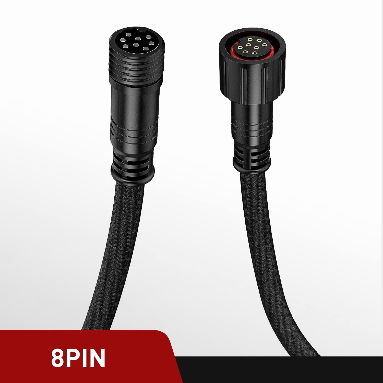 imageNilight Extension Cable Cord for 6 Gang Switch Controller 8PIN Wire Harness 12m 47quot Fuse Panel