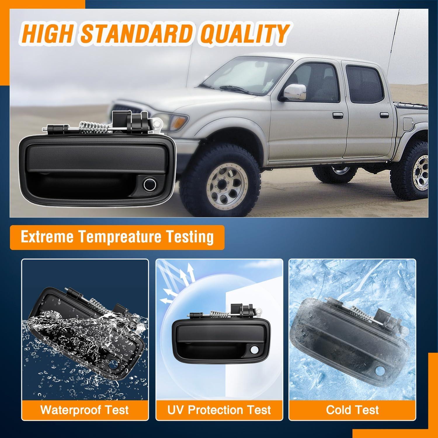 imageNilight Exterior Front Left Driver Side Door Handle with Key Hole Compatible with 19992016 Ford F250 F350 F450 F550 F650 F750 Super Duty Excursion Car Door Handles Replaces OEM 7C3Z2522405AA 7930619952004 Toyota Tacoma