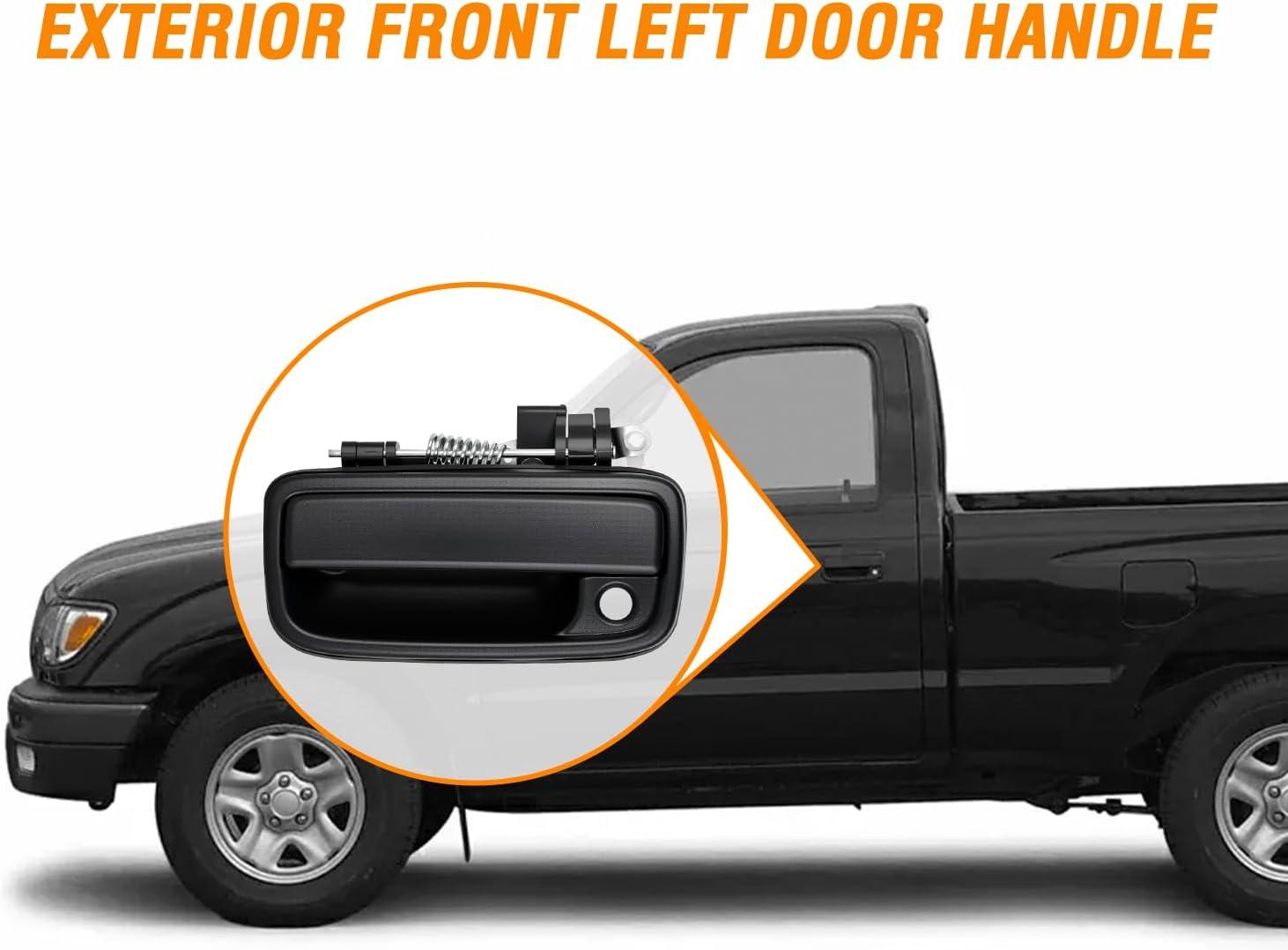 imageNilight Exterior Front Left Driver Side Door Handle with Key Hole Compatible with 19992016 Ford F250 F350 F450 F550 F650 F750 Super Duty Excursion Car Door Handles Replaces OEM 7C3Z2522405AA 7930619952004 Toyota Tacoma