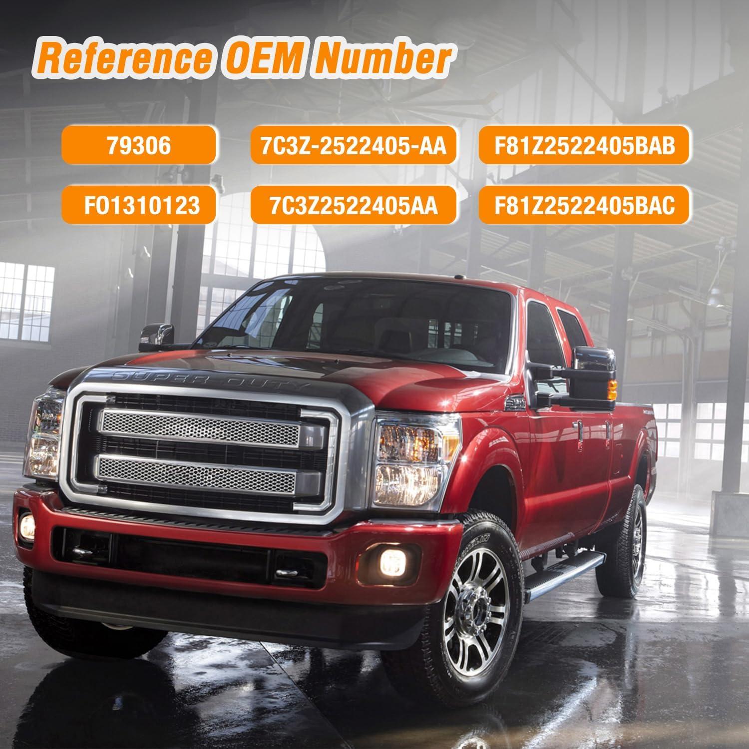 imageNilight Exterior Front Left Driver Side Door Handle with Key Hole Compatible with 19992016 Ford F250 F350 F450 F550 F650 F750 Super Duty Excursion Car Door Handles Replaces OEM 7C3Z2522405AA 7930619992016 Ford