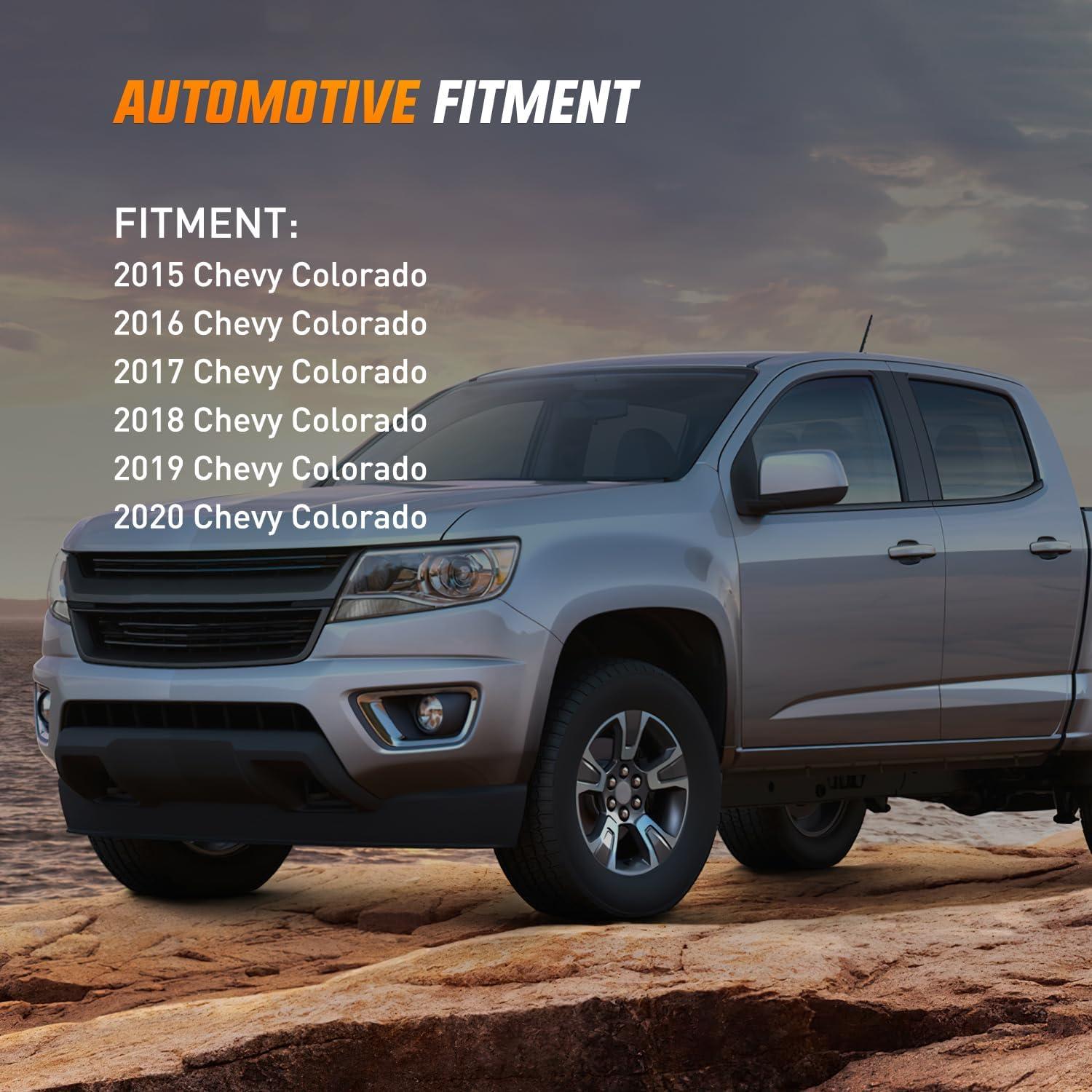 imageNilight Fog Light Assembly Compatible with 2007 2008 2009 2010 2011 2012 2013 GMC Sierra 1500 0714 Sierra 2500HD 3500HD Clear Lens Lamps Replacement 880 12V 27W BulbsChevy Colorado 20152020