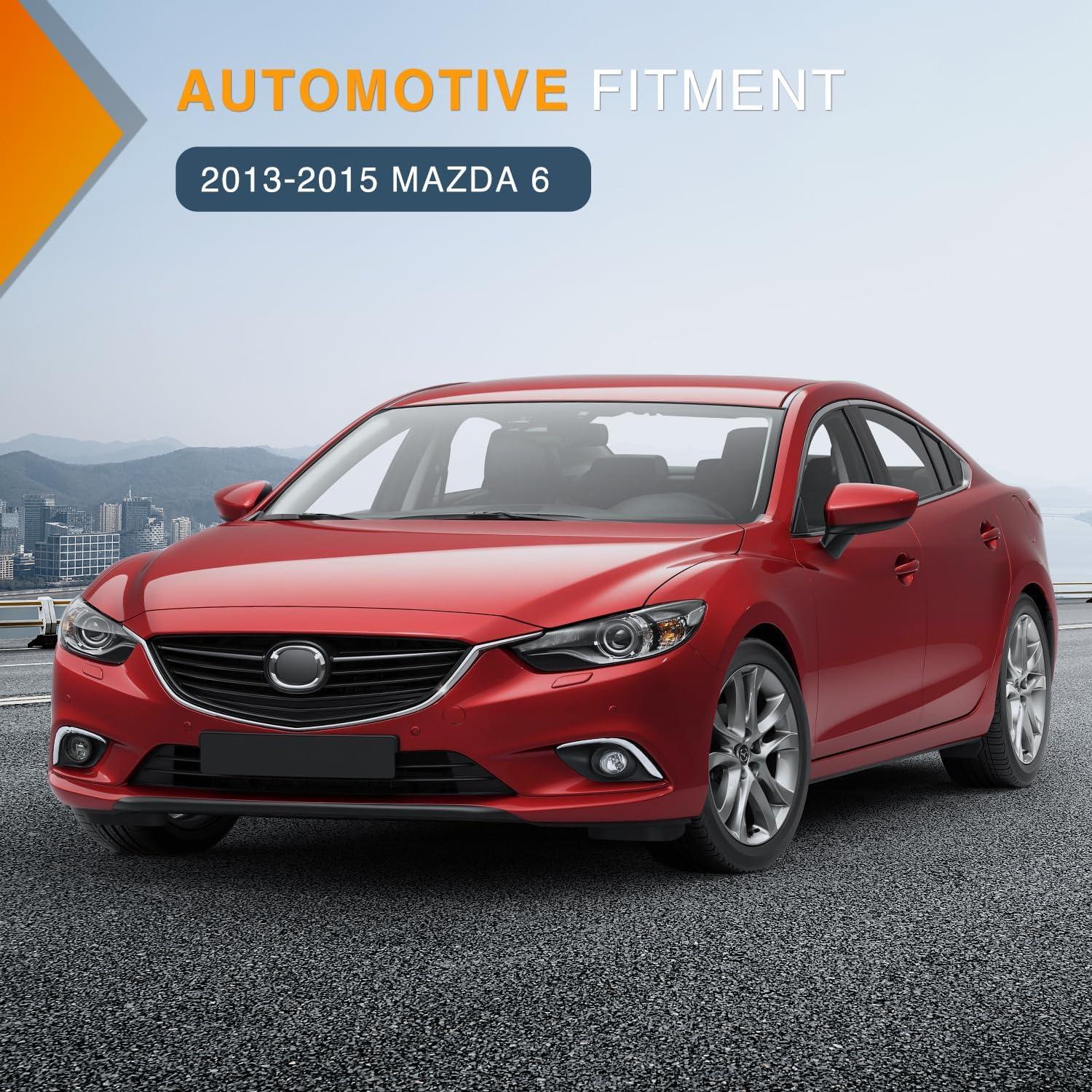 imageNilight Fog Light Assembly Compatible with 2010 2011 2012 Nissan Altima with Clear Lens Lamps Replacement H11 12V 55W Bulbs20132015 MAZDA 6