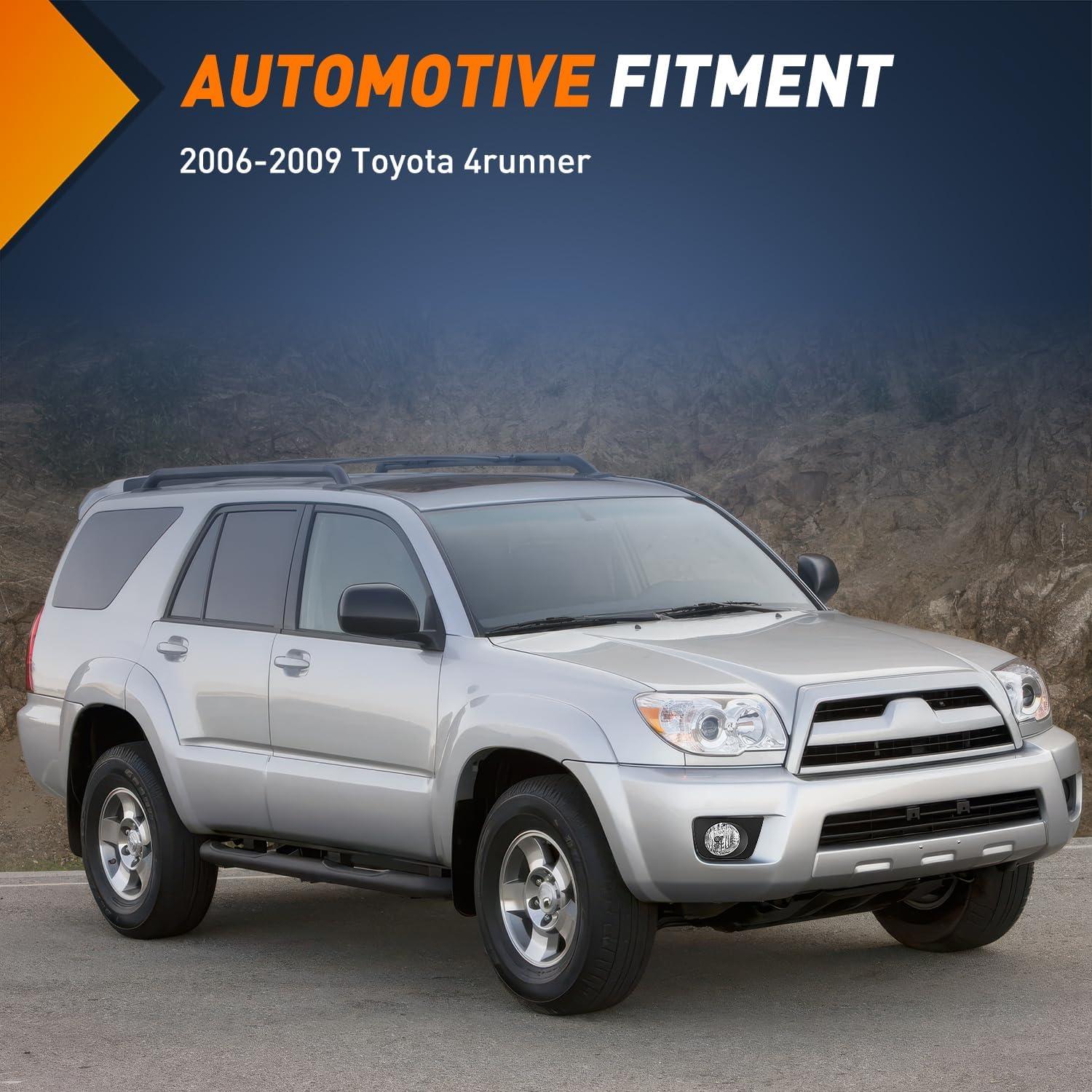 imageNilight Fog Lights Assembly Compatible with 2004 2005 2006 2007 2008 2009 Toyota Prius Lamp Replacement Clear Lens Driver and Passenger Side20062009 Toyota 4Runner