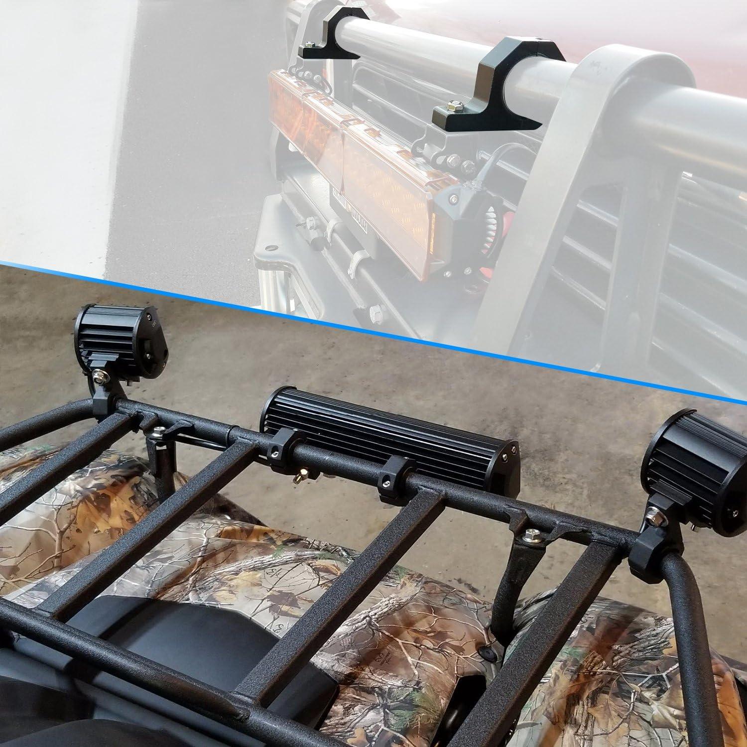 imageNilight LED Light Bar 12 Inch 72W Spot Flood Combo Off Road Lights Driving Fog Led Pods Lights with 16AWG Wiring Harness Kit2 Leads for Van Camper Car Pickup Golf Cart ATV UTV SUV Truck Boat 4x472W Light Clamp Mounting Wiring harness