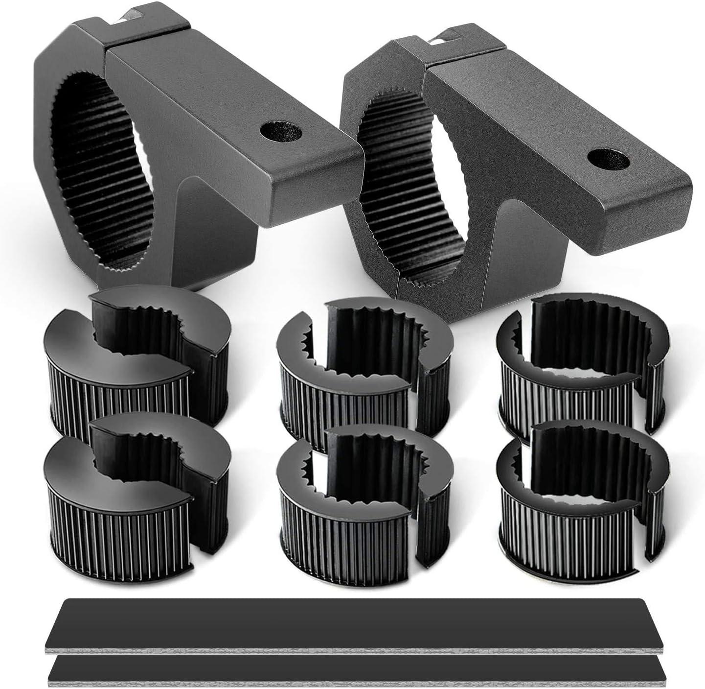 imageNilight LED Light Bar 2PC 65Inch 120W Flood Spot Combo Triple Row Driving Lamp Roof Bumper Off Road Work Lights for Van Camper Wagon Car Pickup Golf Cart ATV UTV SUV Truck Boat 4x42Pcs Led Pods Wiring Mounting