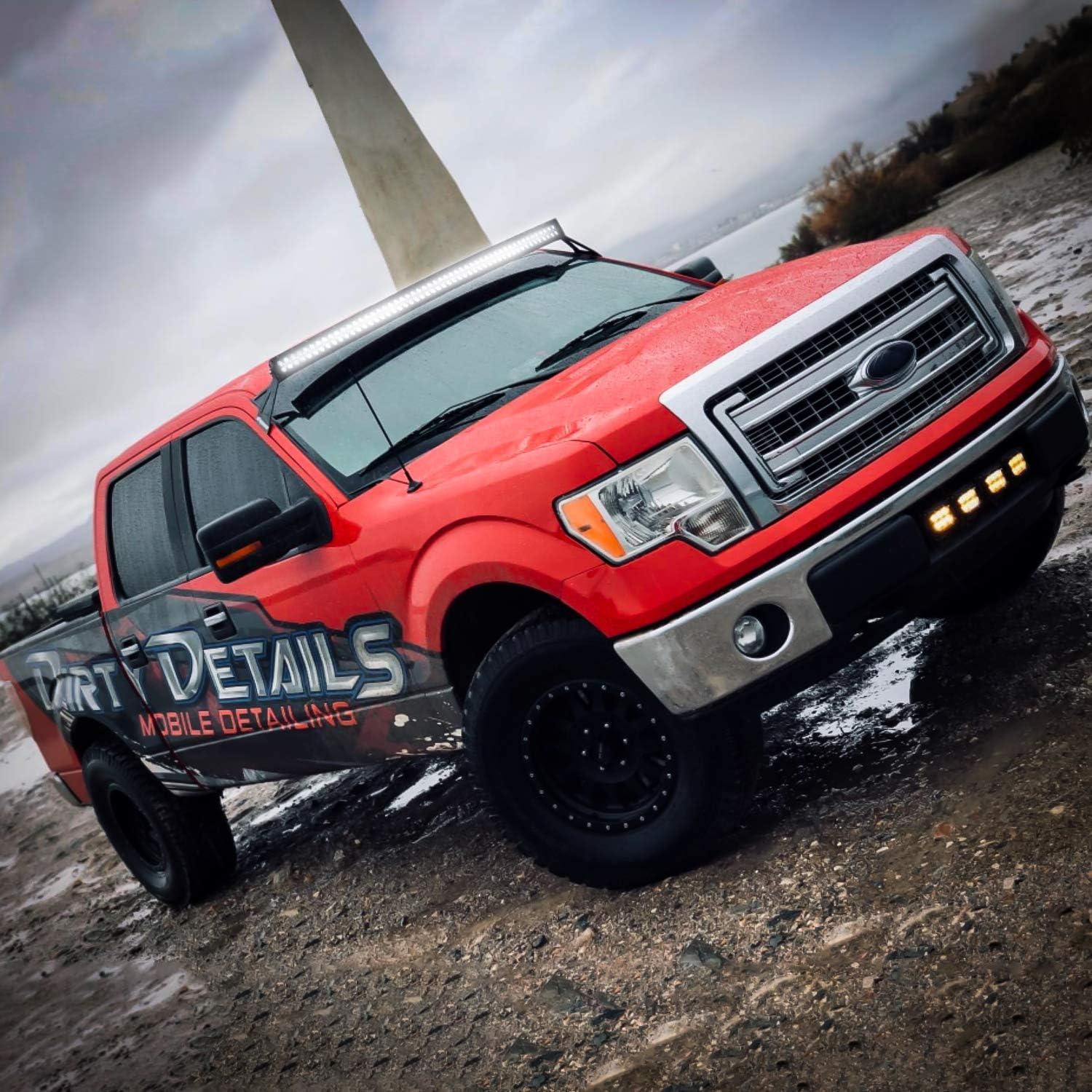 imageNilight LED Light Bar 42 Inch Triple Row Spot Flood Combo Lights Red Shell with Wiring Harness Kit for Fog Driving Work Lighting on OffRoad Truck Tractor SUV ATV UTV Boat42Inch 240W Light Bar