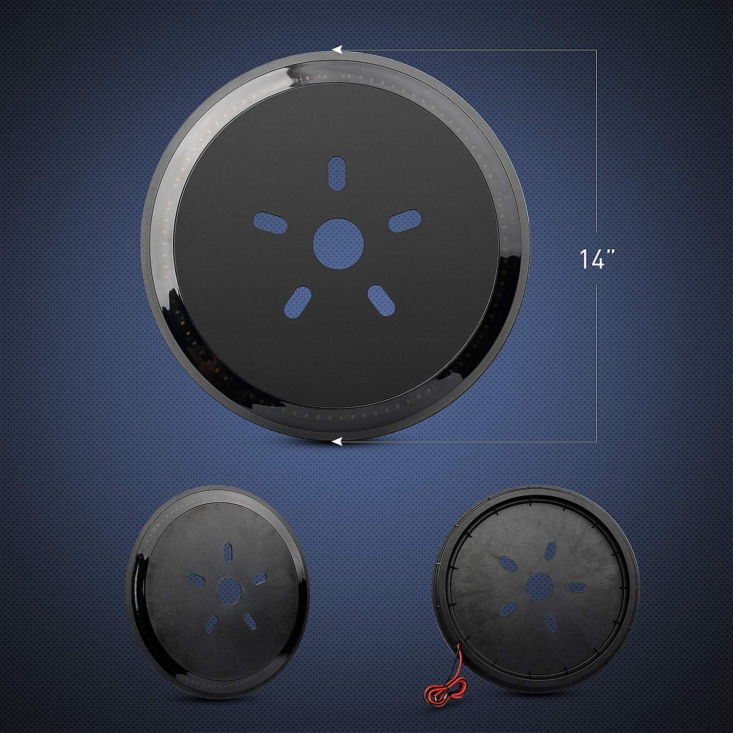 imageNilight LED Third Brake Lights High Mount Stop Tail Light with Smoked Lens for 20072018 Wrangler JKJK 20072017 Tire Brake Light