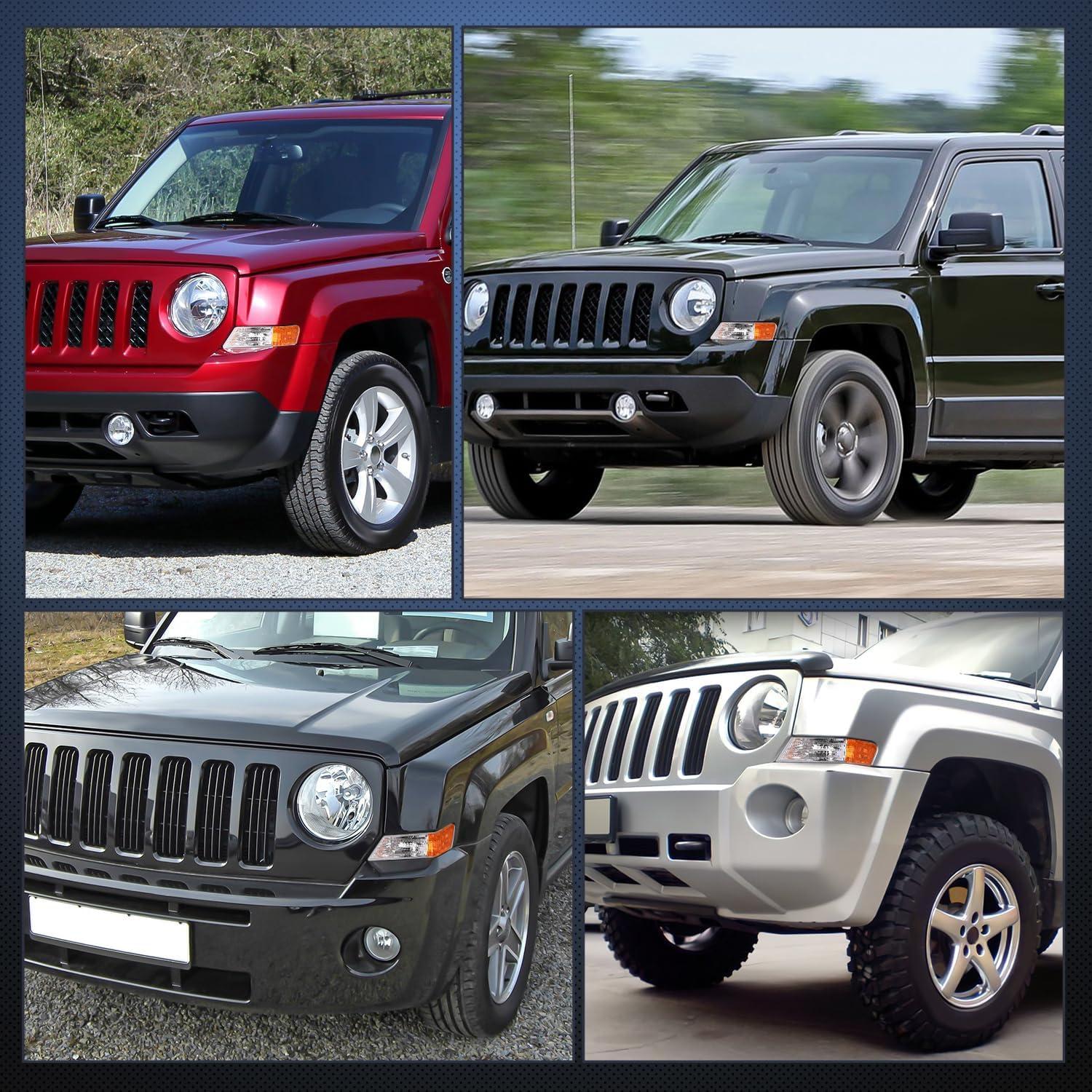 imageNilight LED Third Brake Lights High Mount Stop Tail Light with Smoked Lens for 20072018 Wrangler JKJeep Patriot Driver Side Signals LightAmber