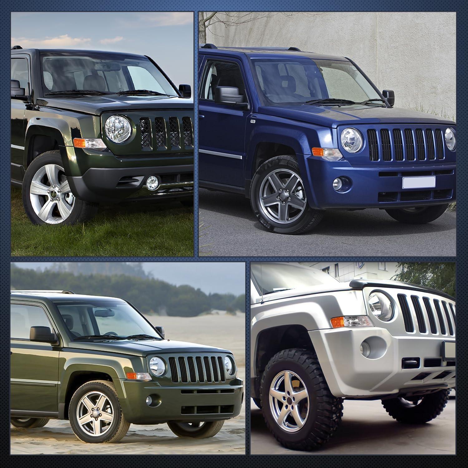 imageNilight LED Third Brake Lights High Mount Stop Tail Light with Smoked Lens for 20072018 Wrangler JKJeep Patriot Passenger Side Signals LightAmber