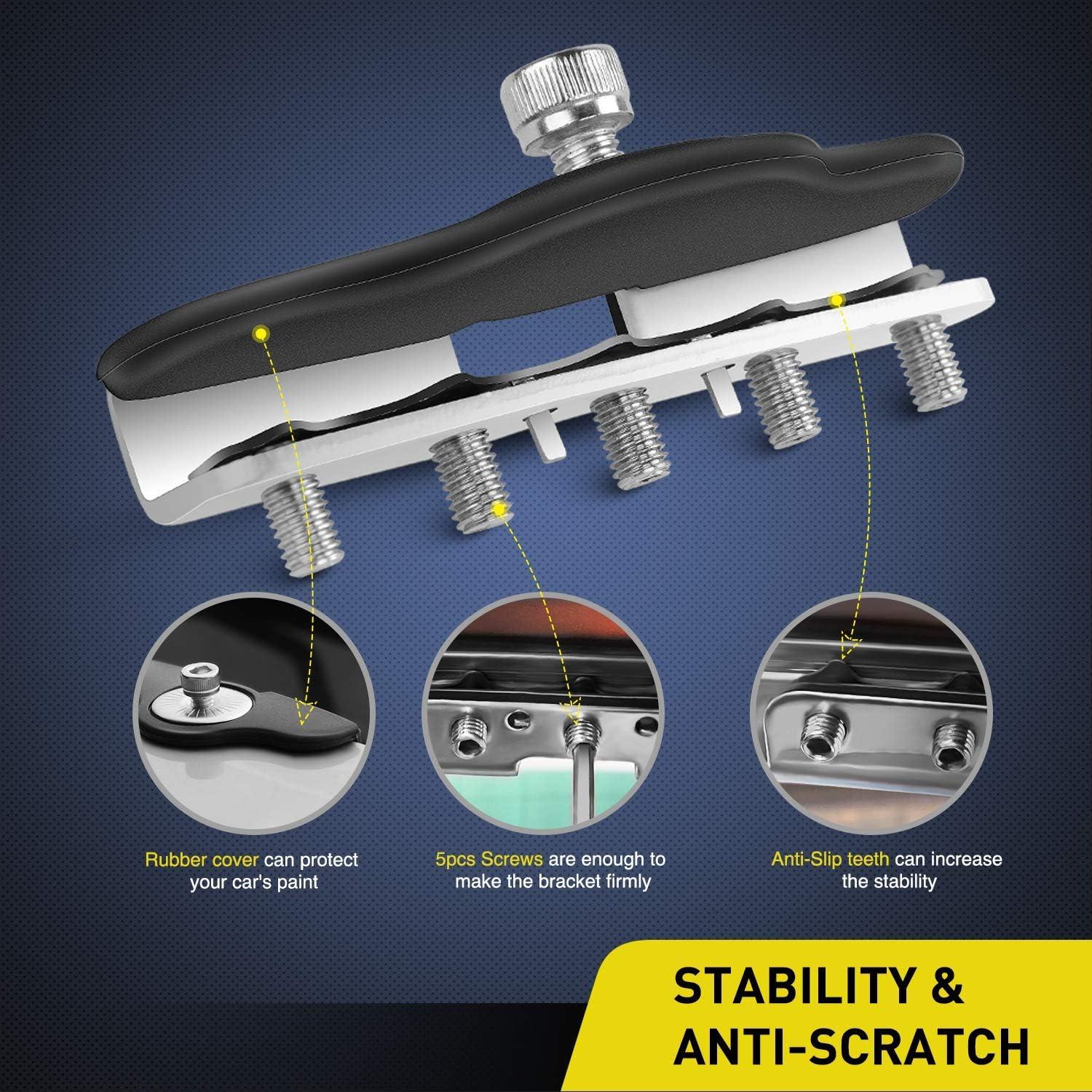 imageNilight Led Pods 2PCS 4 Inch 18W Spot LED Light Bar Off Road Lights Driving Fog Lights with 16AWG Wiring Harness Kit2 Leads for Van Camper Car Pickup Golf Cart ATV UTV SUV Truck Boat 4x4Led PodsWiring HarnessPillar Hood Bracket