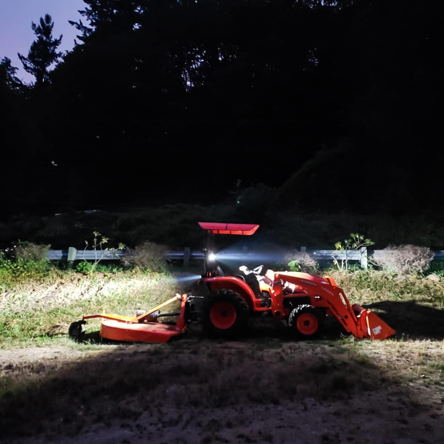 imageNilight Led Pods 2PCS 4Inch 36W 3600LM Spot Triple Row LED Light Bar Driving Lamp Roof Bumper Off Road LED Work Lights for Van Camper Wagon Car Pickup Golf Cart ATV UTV SUV Truck Boat 4x42PCS 5Inch Quad Row Flood Lights