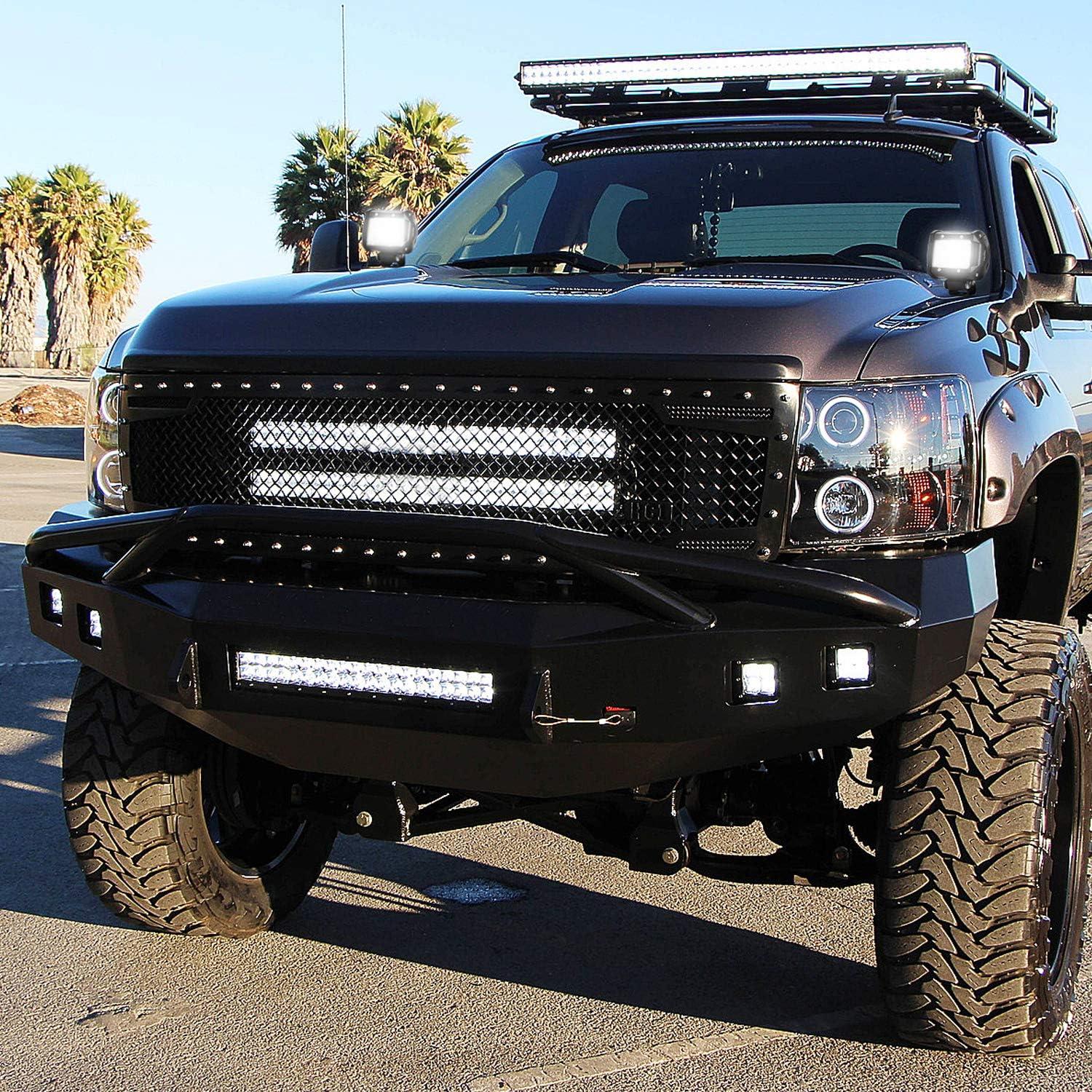 imageNilight Led Pods 2Pcs 18W 1260LM Flood Off Road Lights Super Bright Driving Work Fog Lamps for Trucks Pickup Golf Cart SUV ATV UTV 4x4 Van Camper Boat2Pcs 18w Led Light