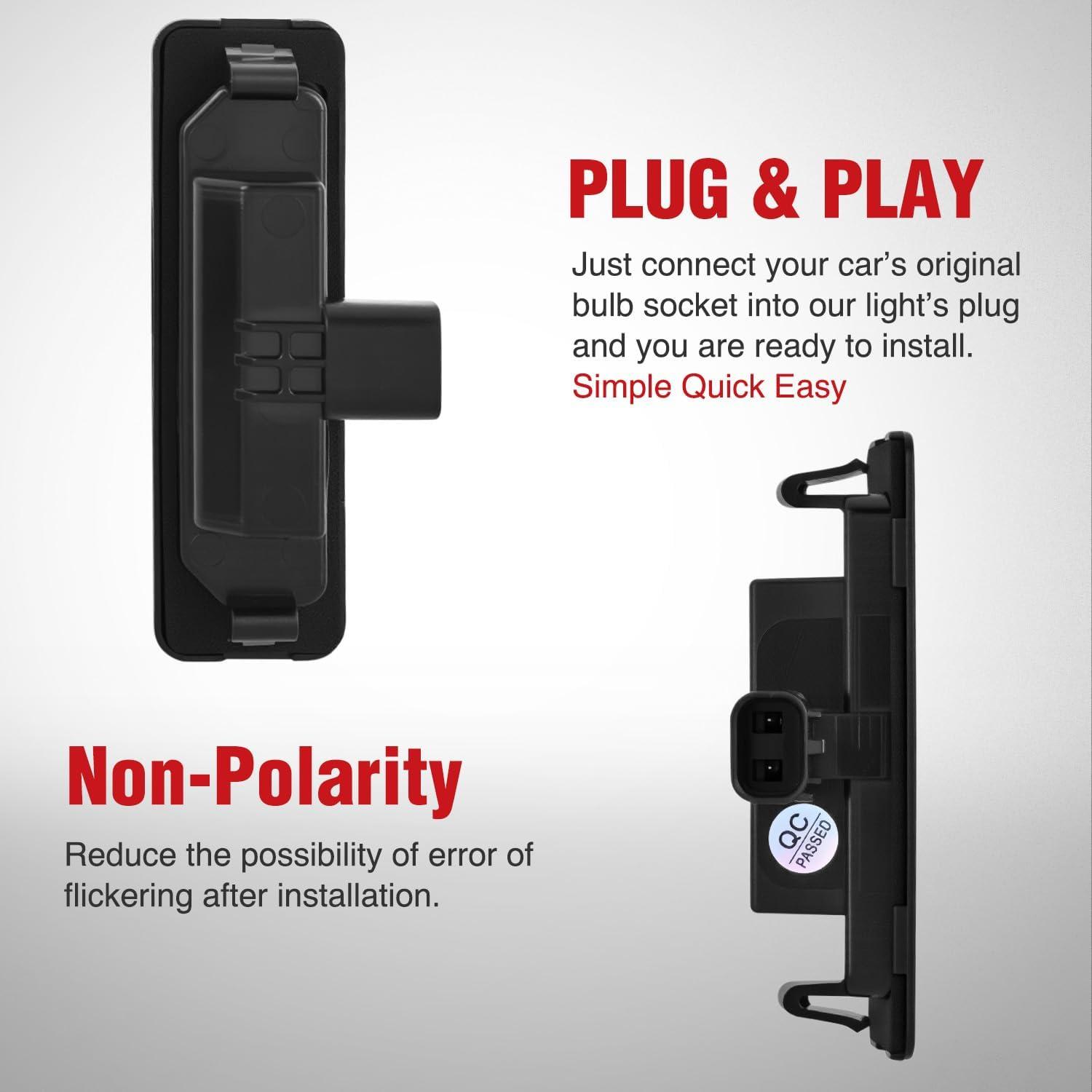 imageNilight License Plate Light Compatible with 1994 1995 1996 1997 1998 1999 2000 2001 Dodge Ram 1500 2500 3500 2002 RAM 2500 3500 6000K White 2PCS Pack20102014 Ford Mustang20072014 Lincoln MKX