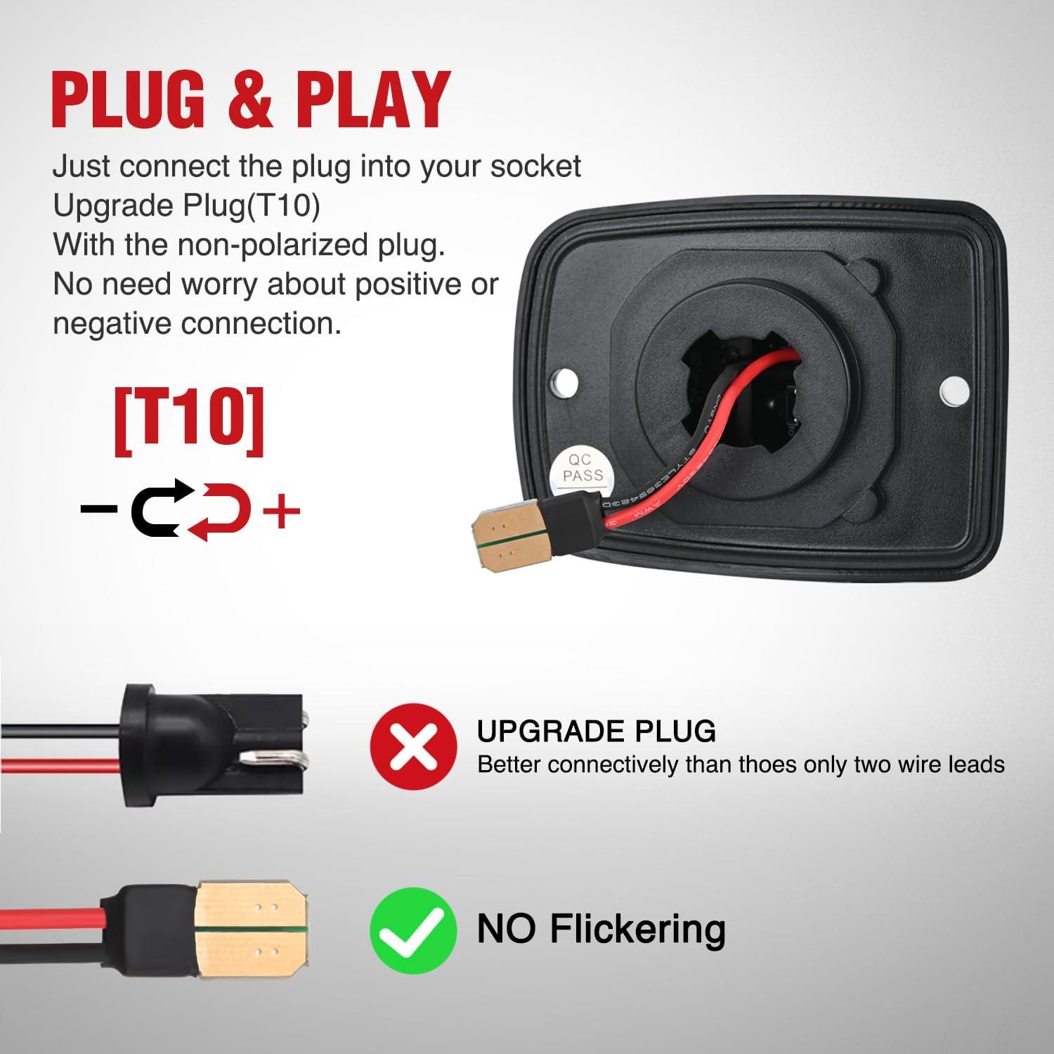 imageNilight License Plate Light Compatible with 1994 1995 1996 1997 1998 1999 2000 2001 Dodge Ram 1500 2500 3500 2002 RAM 2500 3500 6000K White 2PCS PackRed 19952004 Tacoma