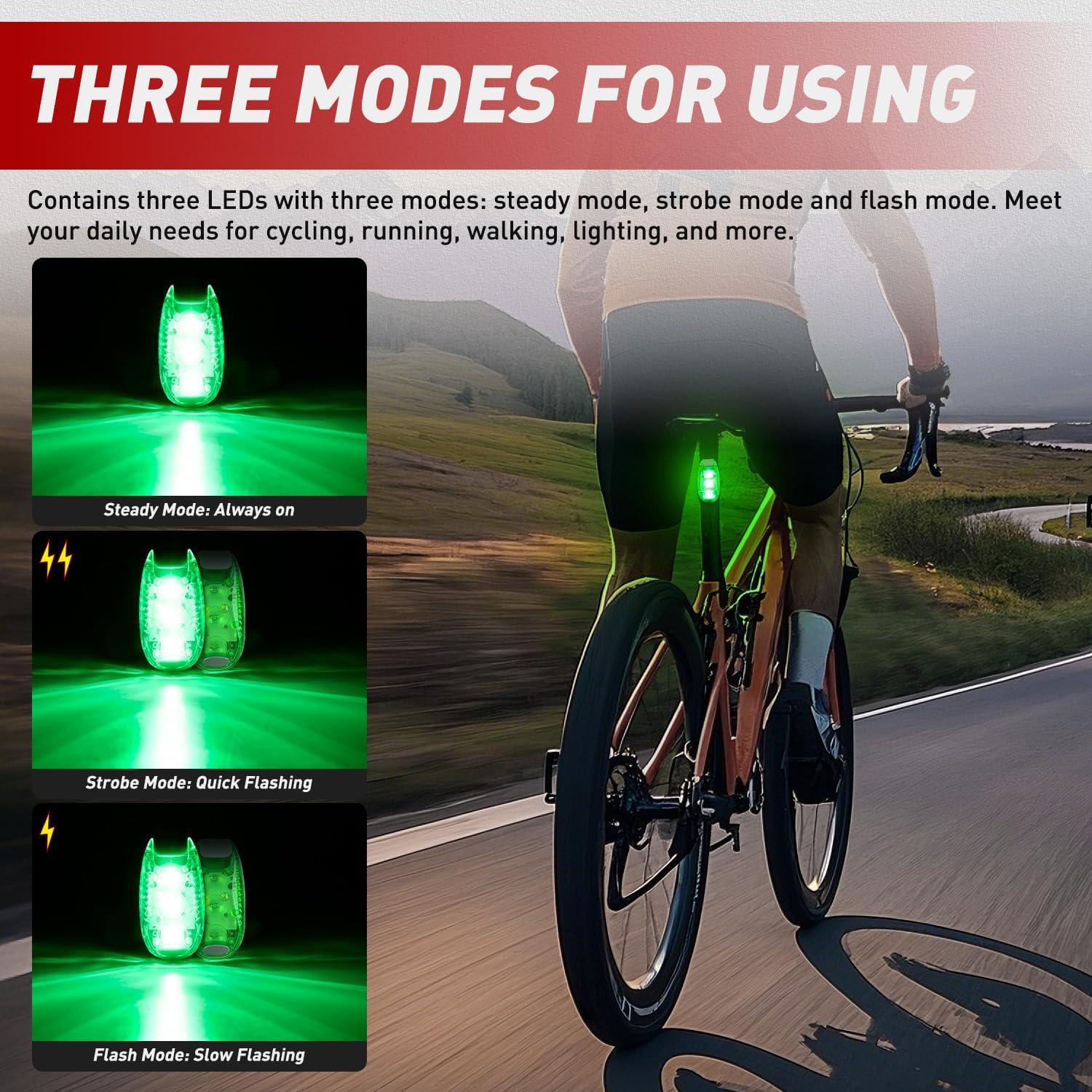 imageNilight Marine Boat Navigation Light 4PCS Red Green Port Starboard White Stern Lights Four Mode Waterproof Rechargeable Warning Safety Lamp for Skeeter Yacht Pontoon Trailer Truck Bike Backpack Helmet3LED Navigation Light4Pcs