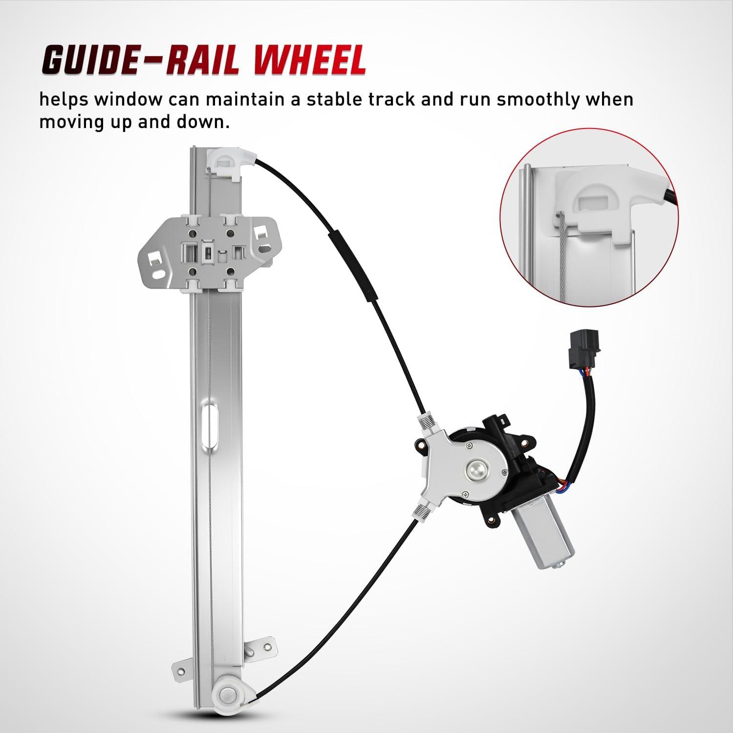 imageNilight Power Window Regulator with Motor Assembly Replacement for Honda Accord 2003 2004 2005 2006 2007 Front Driver Side 741306