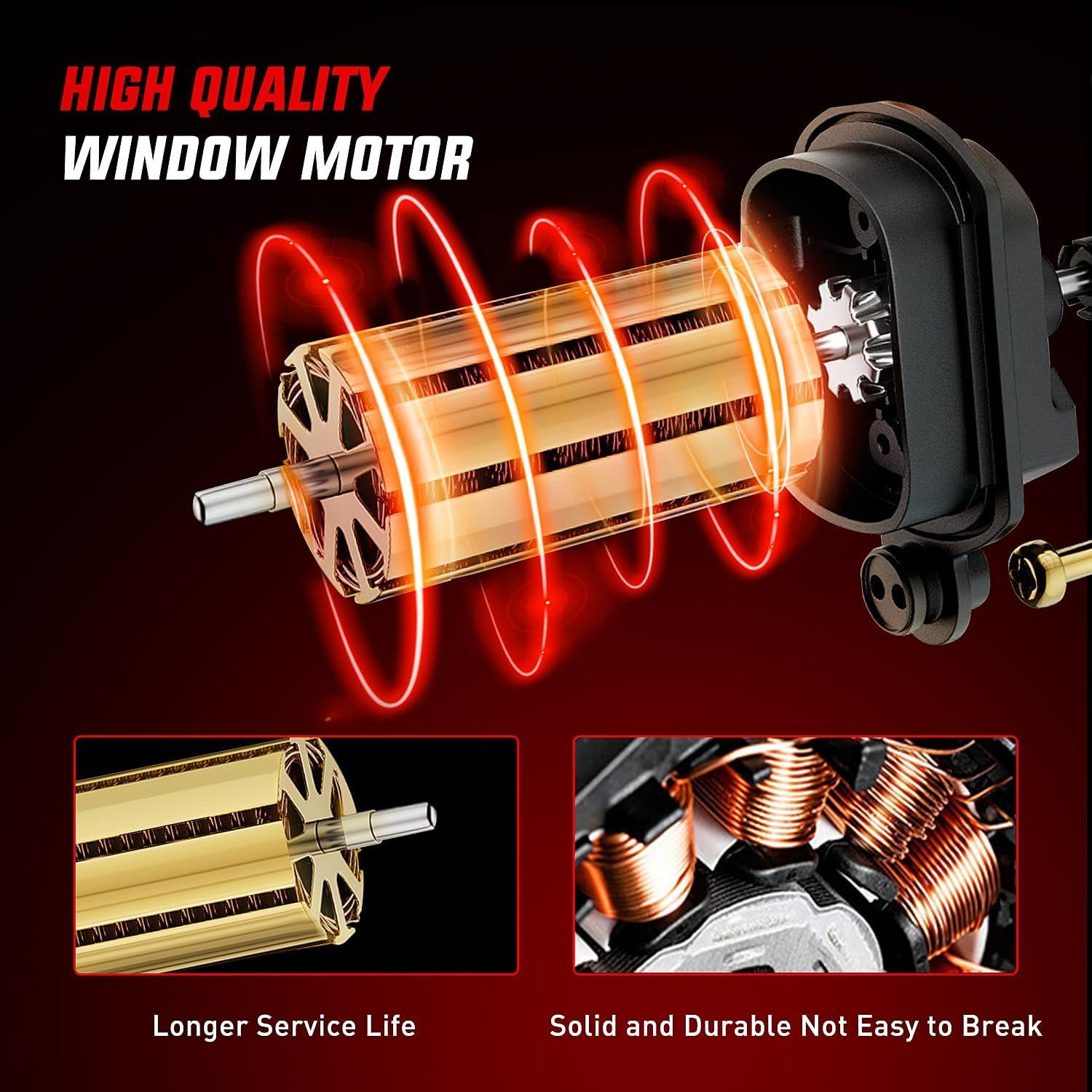 imageNilight Power Window RegulatorMotor Compatible with 2006 2007 2008 2009 2010 2011 2012 2013 Chevrolet ImpalaImpala Limited 2014 2015 2016 Rear Passenger Side 748511Front Passenger