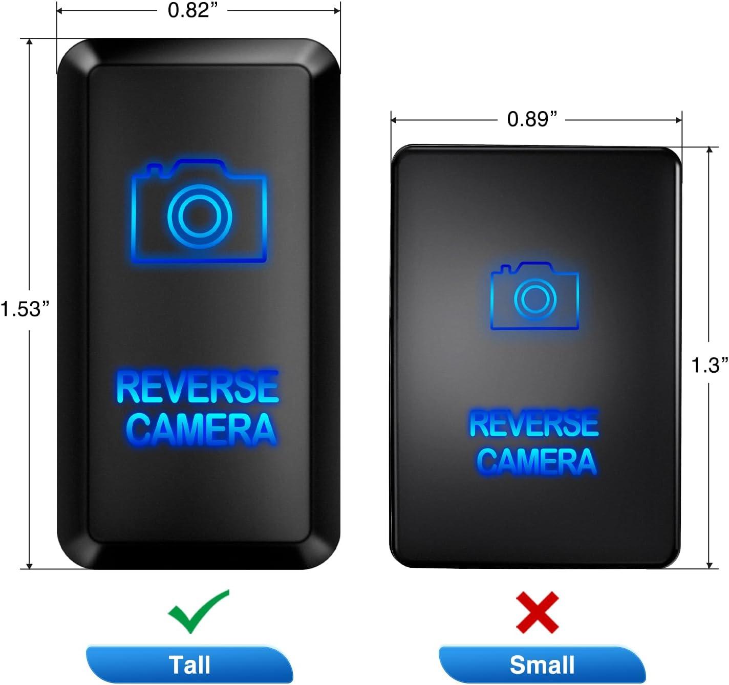 imageNilight Rocker Switch Style USB Outlet Socket LED Voltmeter 12V PD Type C and QC 30 Outlets Car Using 154quot x 083quot Replacement with Inline Fuse for Tacoma Tundra 4Runner FJ Cruiser Hilux FortunerREVERSE CAMERA