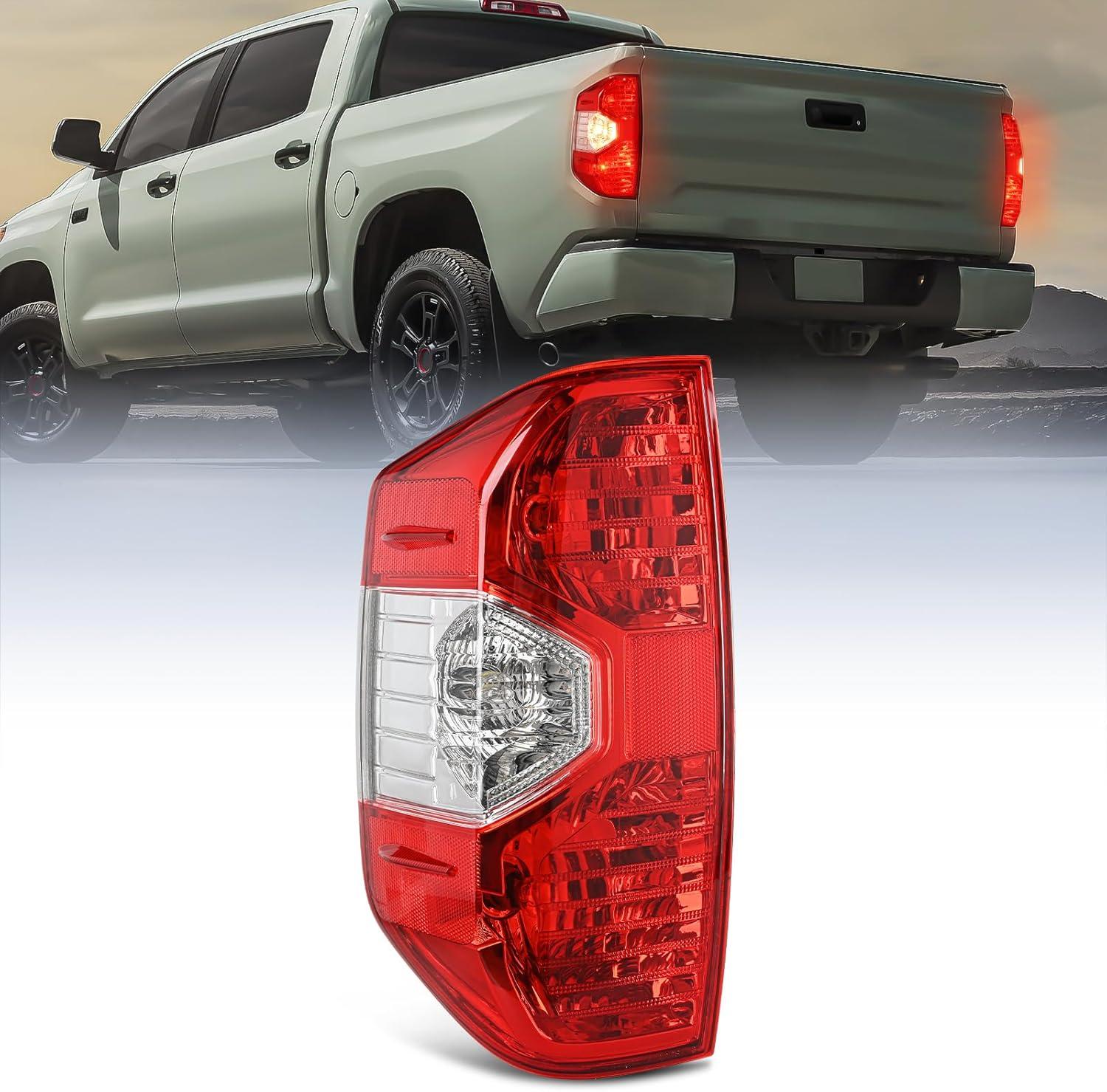 imageNilight Taillight Assembly Compatible with 2014 2015 2016 2017 2018 2019 2020 2021 Toyota Tundra Rear Lamp Replacement OE Style Driver SideDriver Side