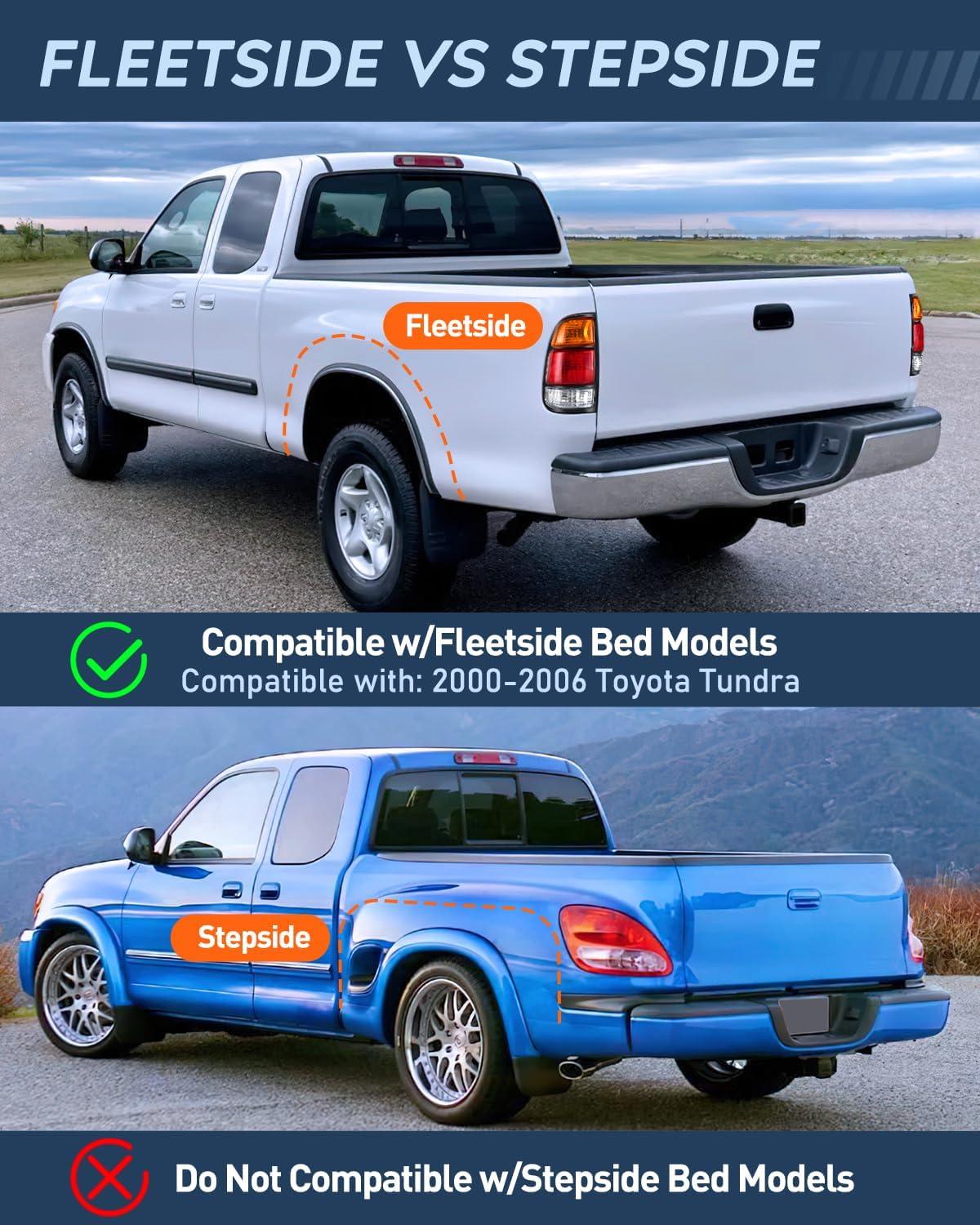 imageNilight Taillight Assembly Compatible with 2014 2015 2016 2017 2018 2019 2020 2021 Toyota Tundra Rear Lamp Replacement OE Style Driver SideDriver Side