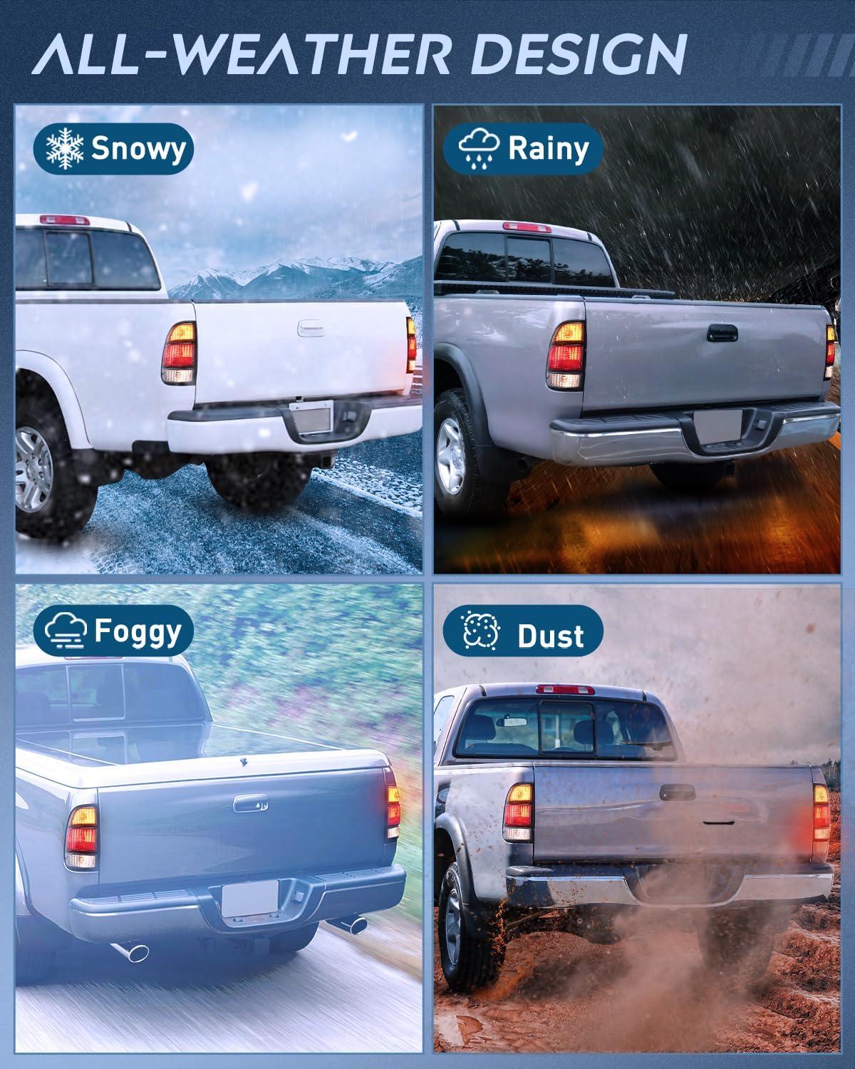 imageNilight Taillight Assembly Compatible with 2014 2015 2016 2017 2018 2019 2020 2021 Toyota Tundra Rear Lamp Replacement OE Style Driver SideDriver Side