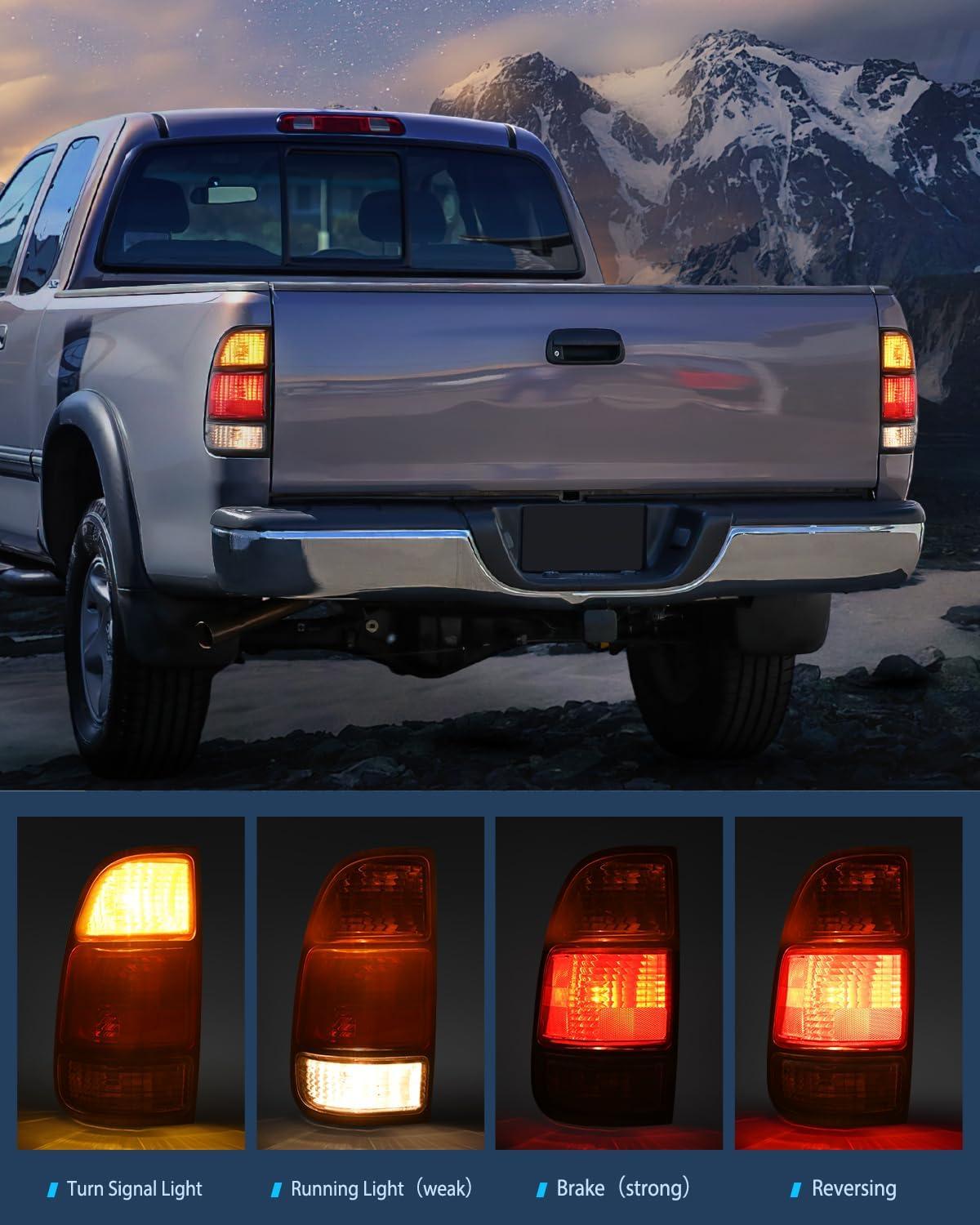 imageNilight Taillight Assembly Compatible with 2014 2015 2016 2017 2018 2019 2020 2021 Toyota Tundra Rear Lamp Replacement OE Style Driver SideDriver Side