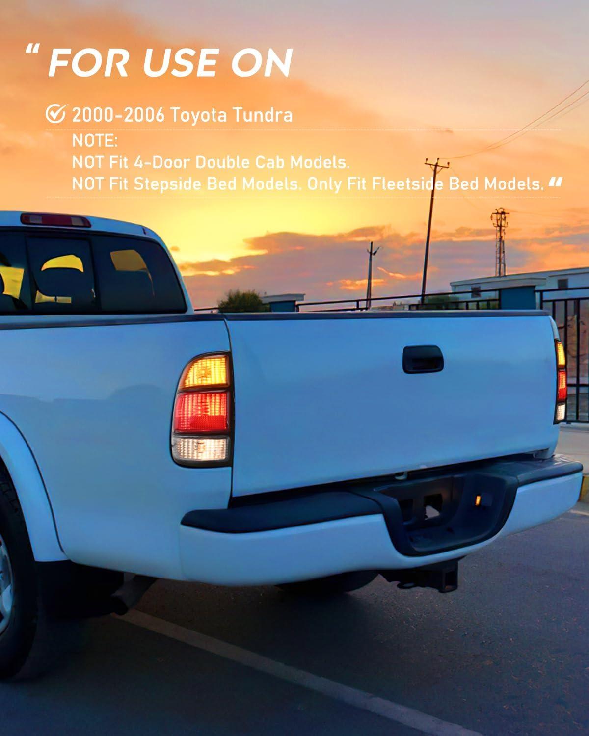 imageNilight Taillight Assembly Compatible with 2014 2015 2016 2017 2018 2019 2020 2021 Toyota Tundra Rear Lamp Replacement OE Style Driver SideDriver Side