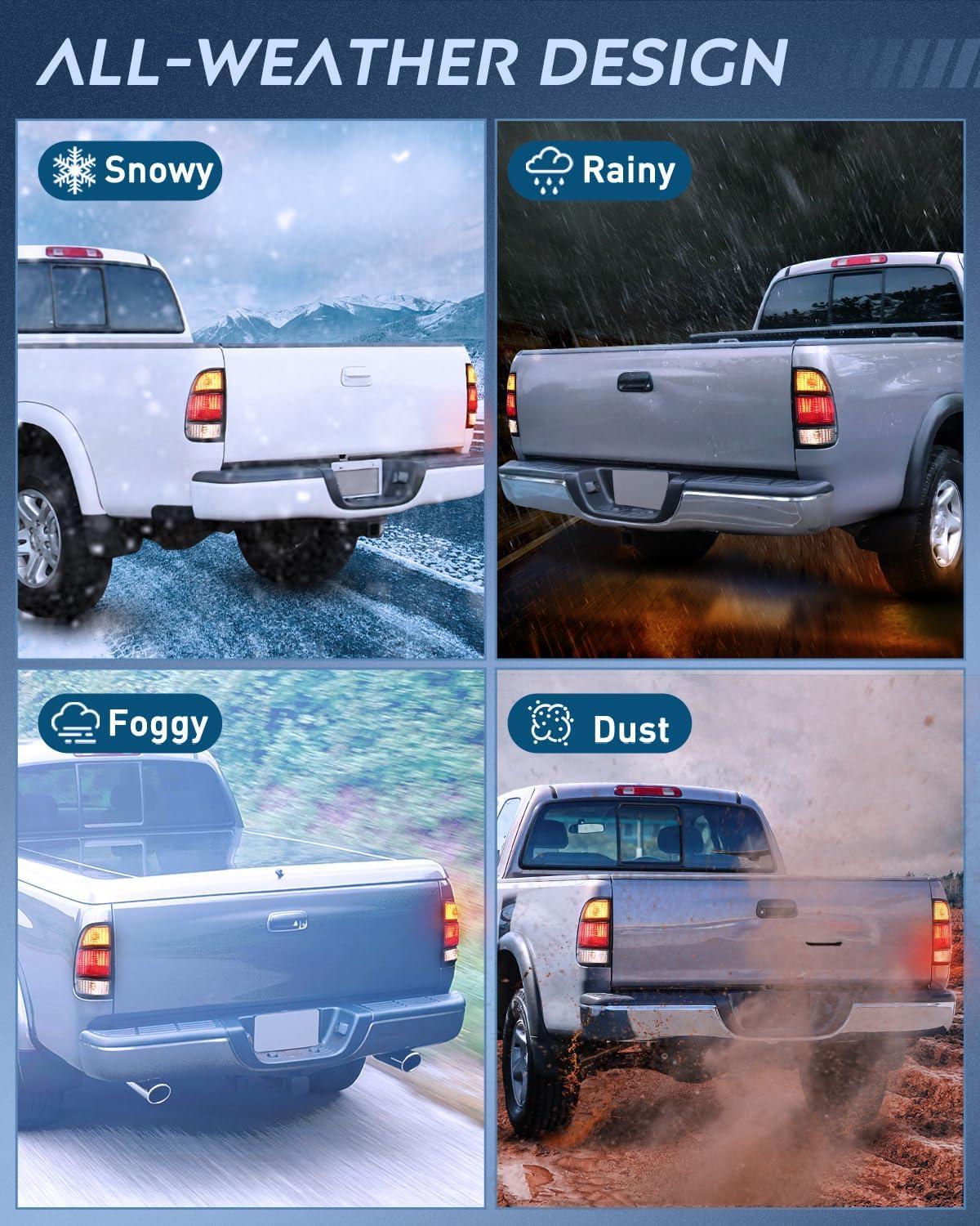 imageNilight Taillight Assembly Compatible with 2014 2015 2016 2017 2018 2019 2020 2021 Toyota Tundra Rear Lamp Replacement OE Style Driver SidePair of Driver and Passenger Side