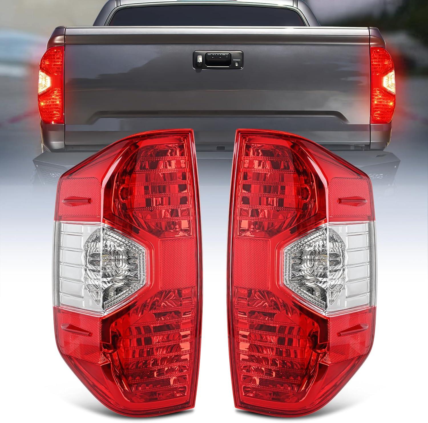 imageNilight Taillight Assembly Compatible with 2014 2015 2016 2017 2018 2019 2020 2021 Toyota Tundra Rear Lamp Replacement OE Style Driver SidePair of Driver and Passenger Side