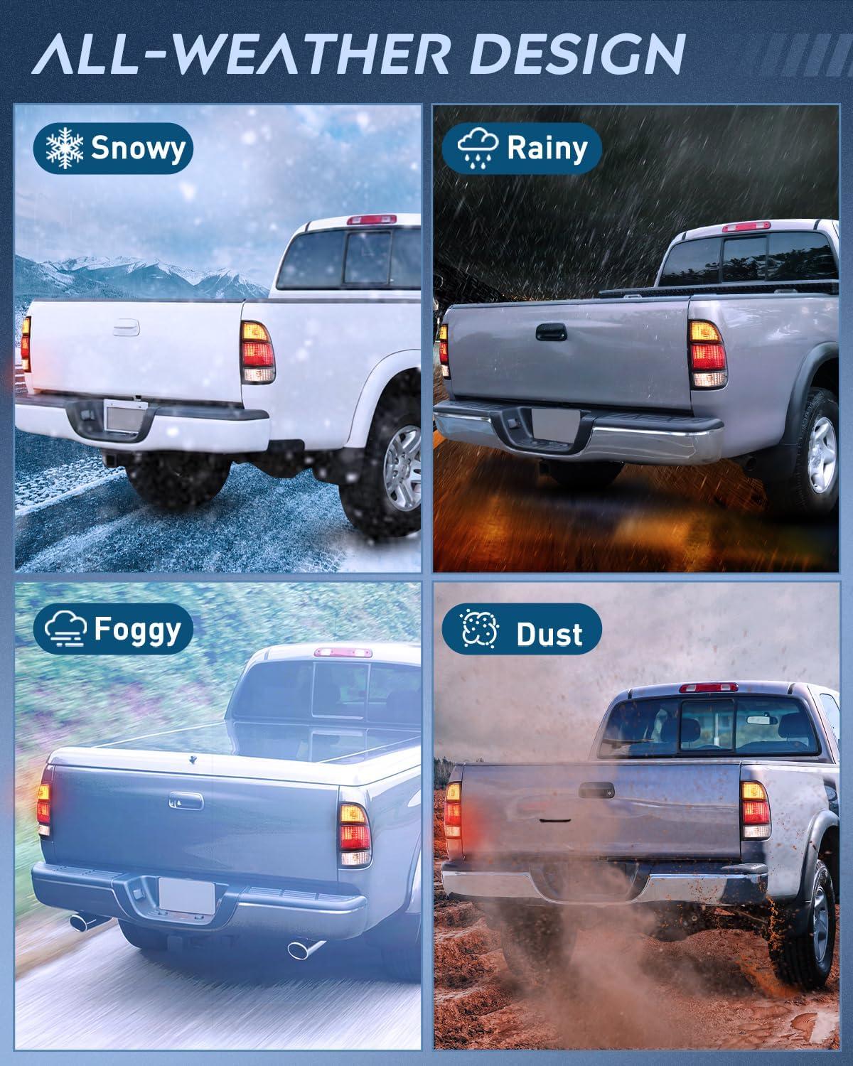 imageNilight Taillight Assembly Compatible with 2014 2015 2016 2017 2018 2019 2020 2021 Toyota Tundra Rear Lamp Replacement OE Style Driver SidePassenger Side