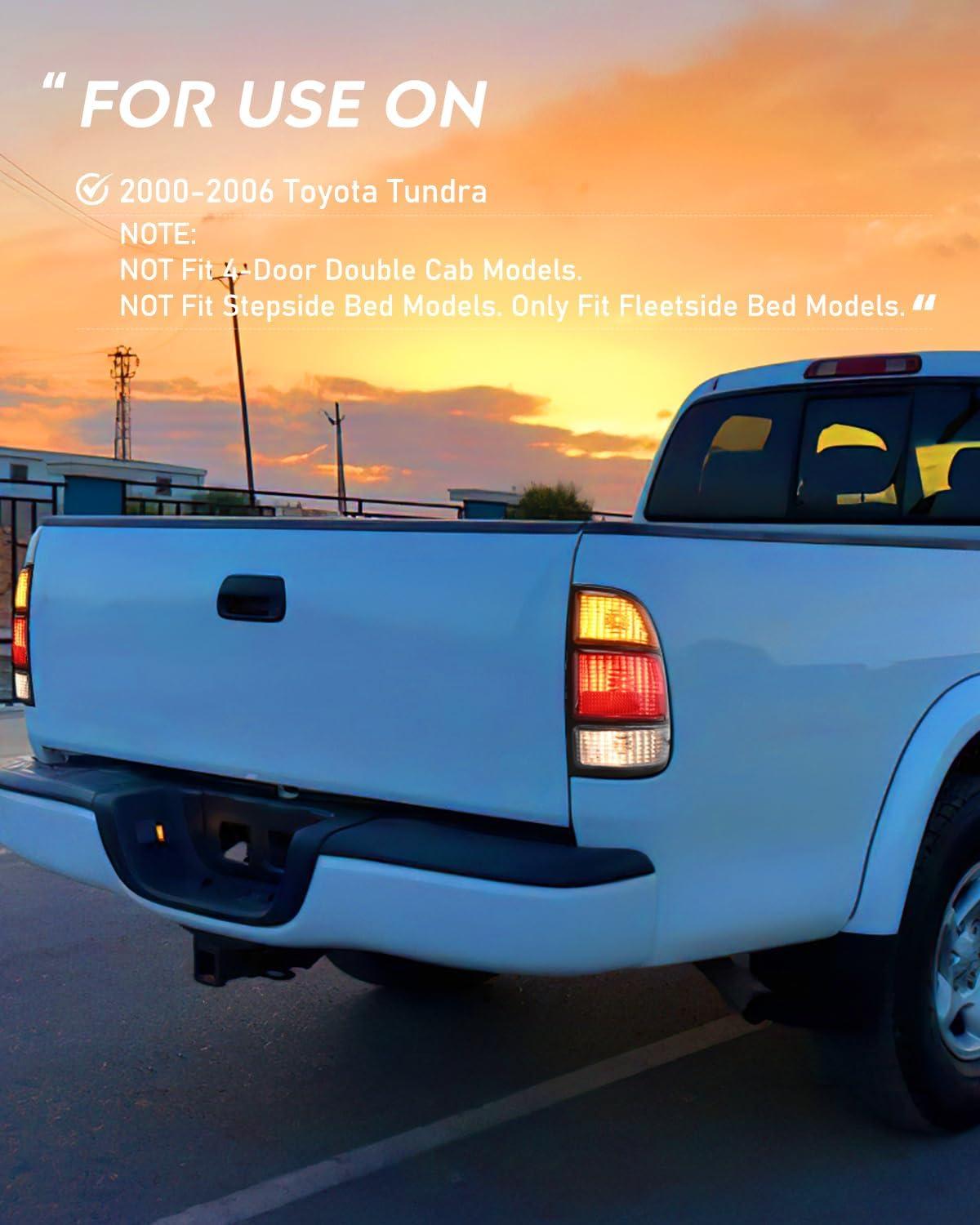 imageNilight Taillight Assembly Compatible with 2014 2015 2016 2017 2018 2019 2020 2021 Toyota Tundra Rear Lamp Replacement OE Style Driver SidePassenger Side