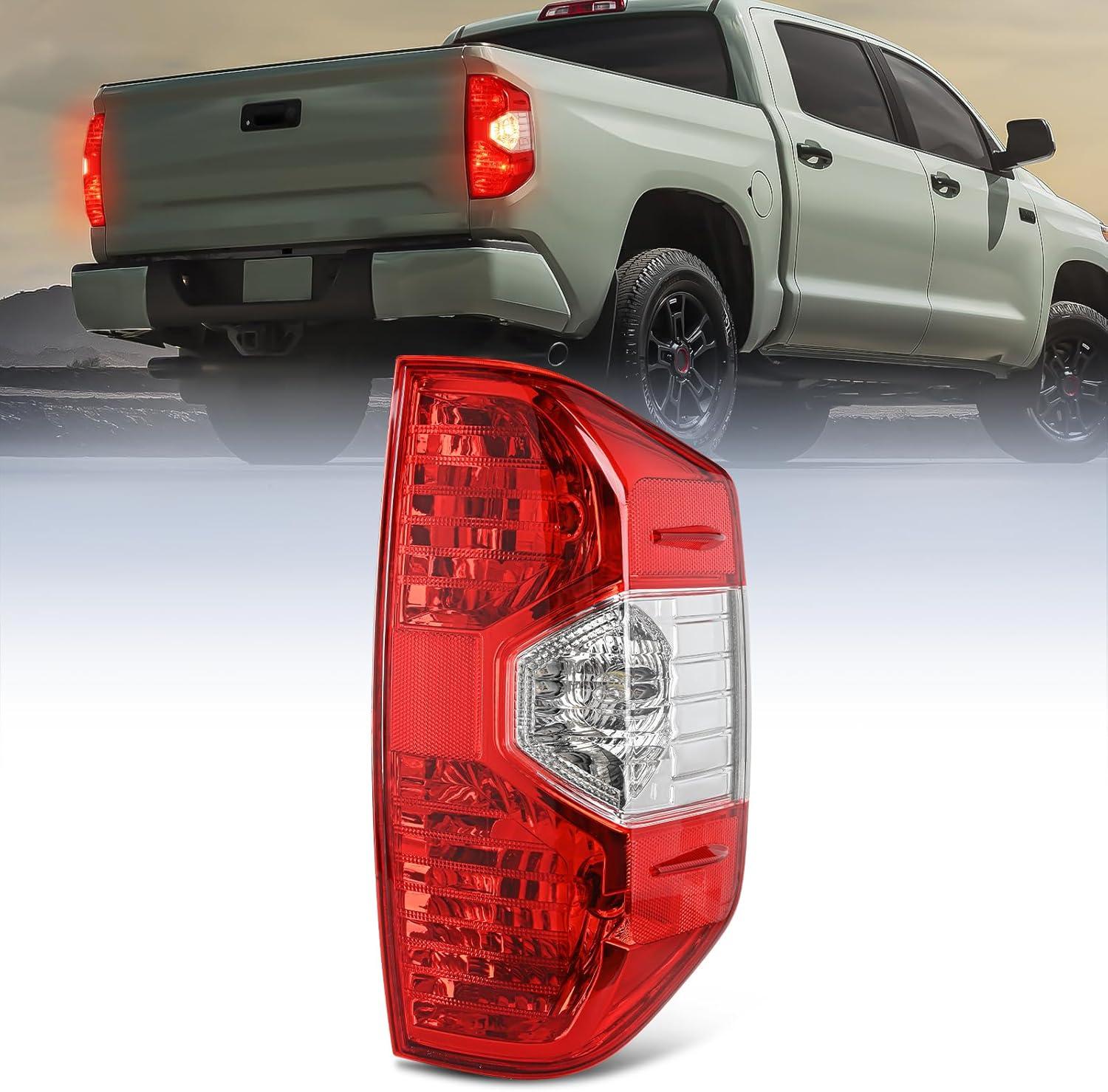 imageNilight Taillight Assembly Compatible with 2014 2015 2016 2017 2018 2019 2020 2021 Toyota Tundra Rear Lamp Replacement OE Style Driver SidePassenger Side