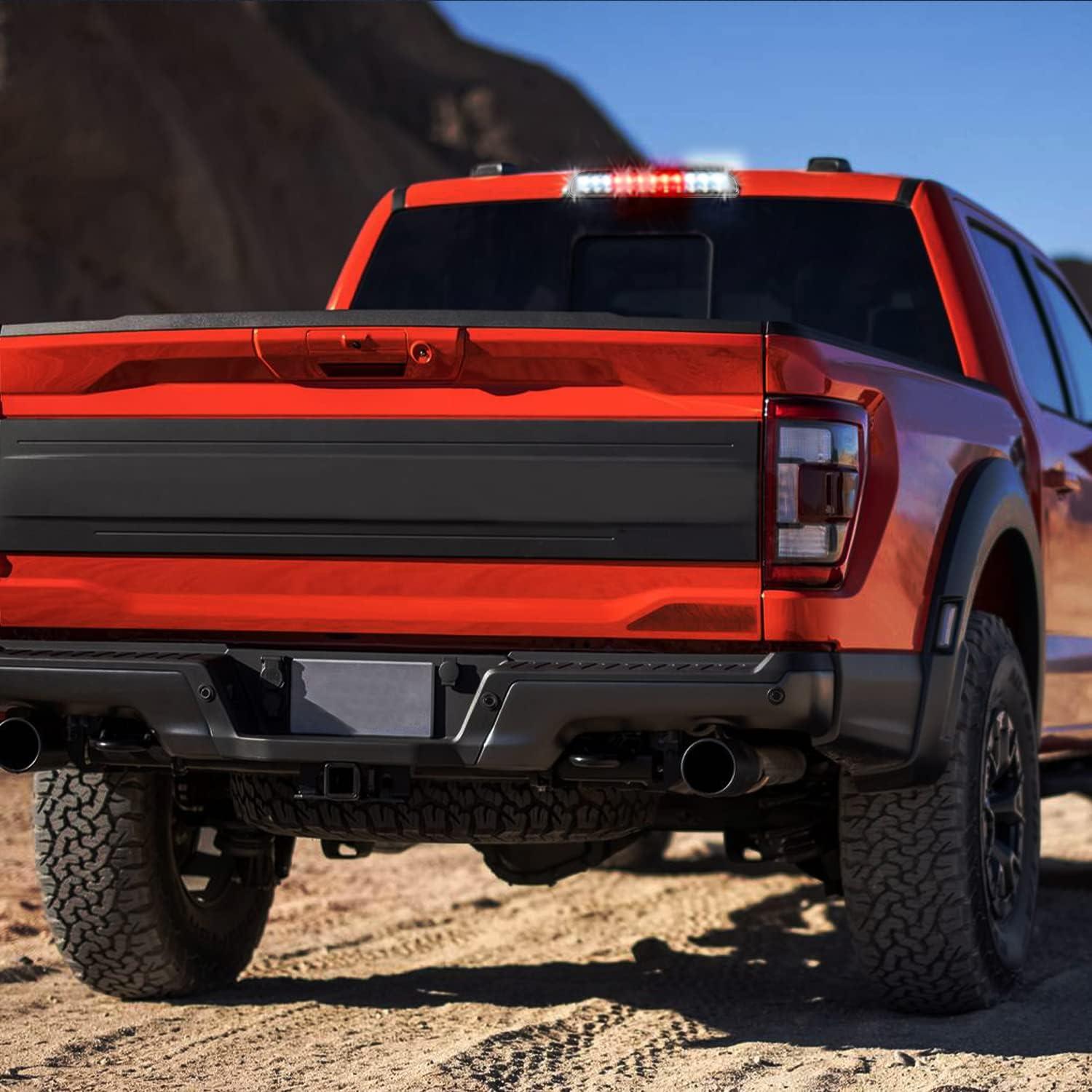 imageNilight Third Brake Light Tail High Mount 3rd Stop Cargo Reverse LED Lights Red Lens Compatible with Chevy Colorado and GMC Canyon 2004 2005 2006 2007 2008 2009 2010 2011 2012 Pickup Truckred