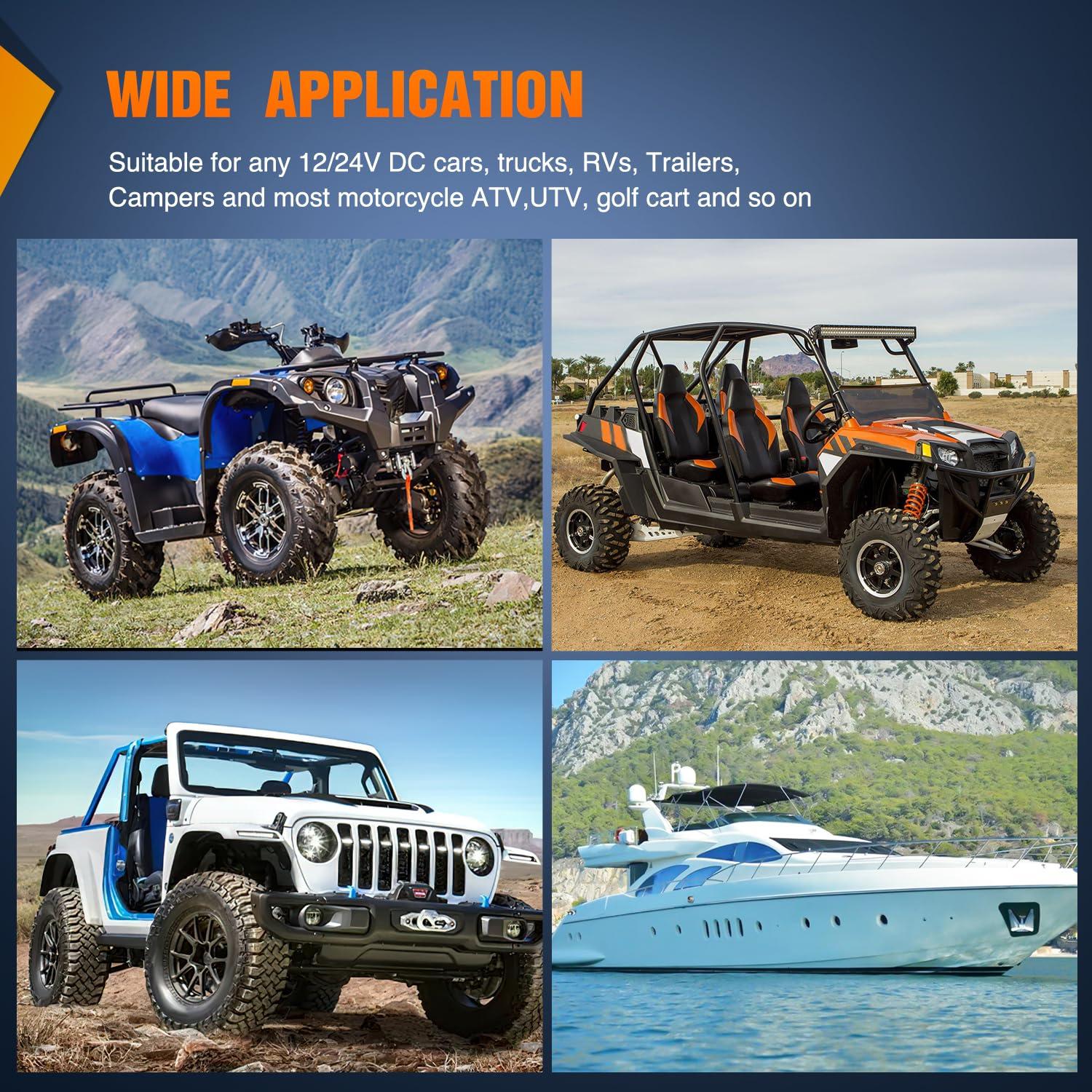 imageNilight Turn Signal Switch Blue 4Pin ONOffON Laser Etched SPDT Toggle Rocker Switches 12V 20A 24V 10A Jumper Wires for Cars RVs Campers TrailersBlue Turn Signal wFlasher