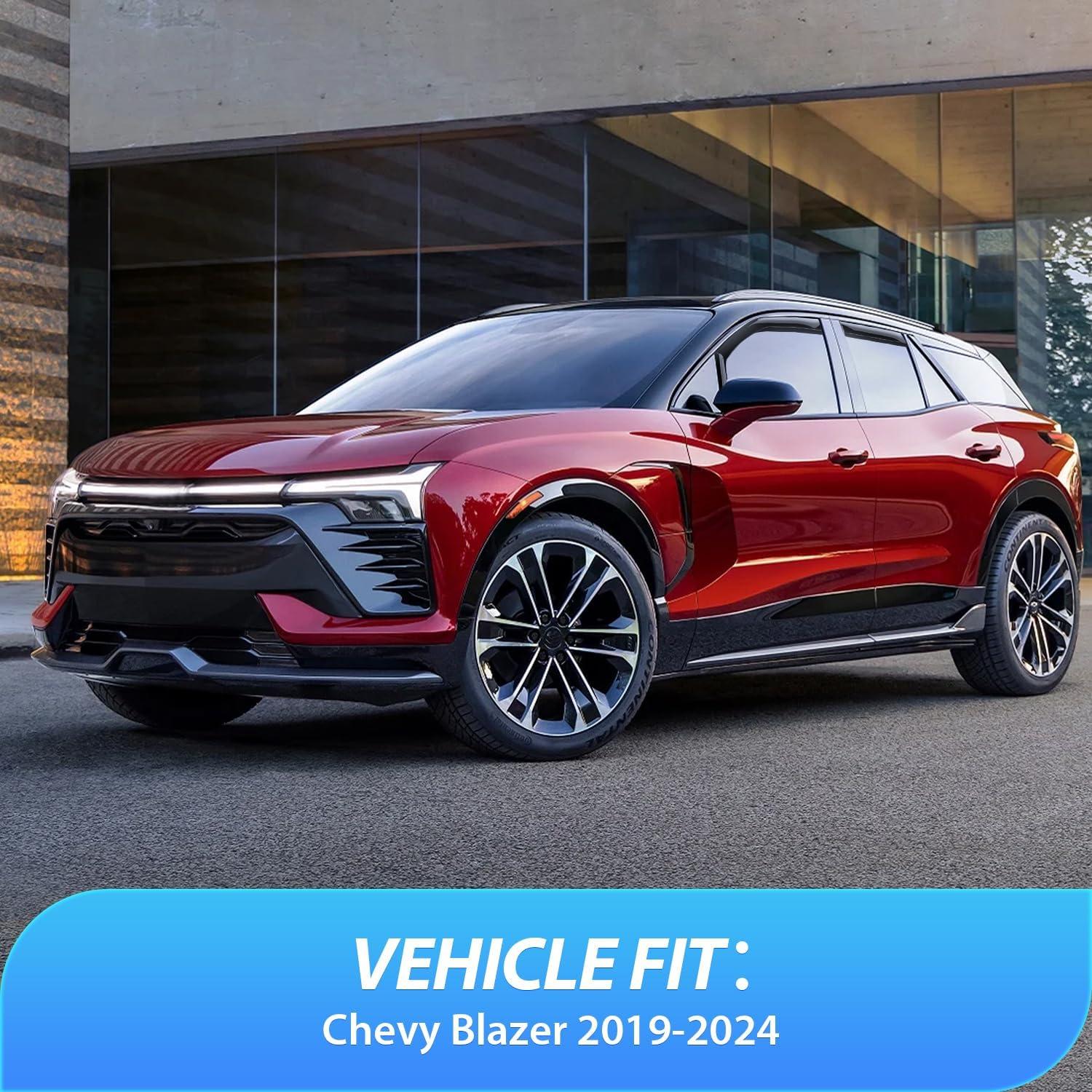 imageNilight in Channel Window Deflectors for Chevrolet Chevy Trax 2014 2015 2016 2017 2018 2019 2020 2021 2022 2023 Buick Encore 20132023 Vent Window Visors Rain Guards4PCSChevy Blazer 20192025